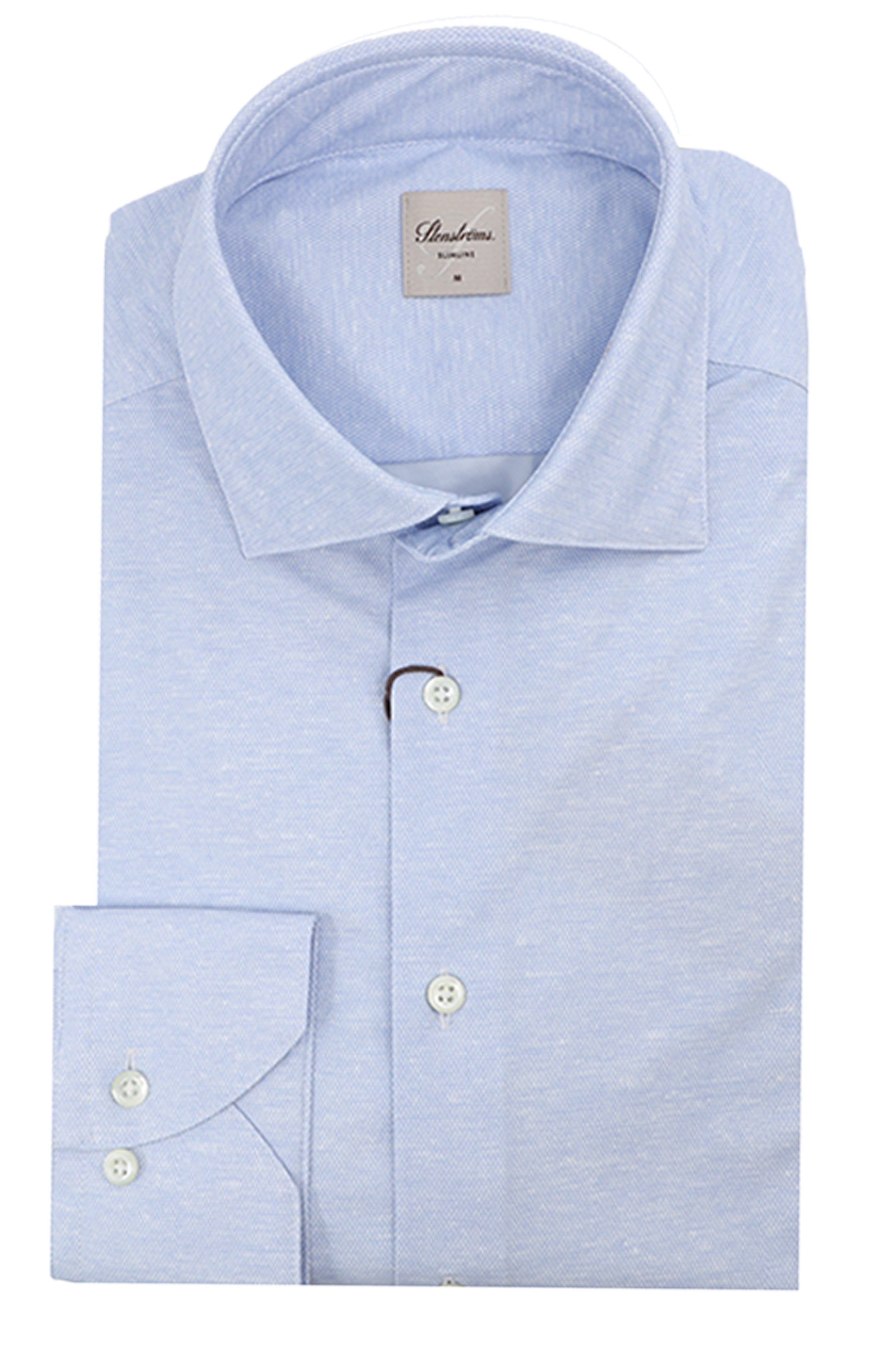 Stenstroms Heather Stretch Shirt, Light Blue