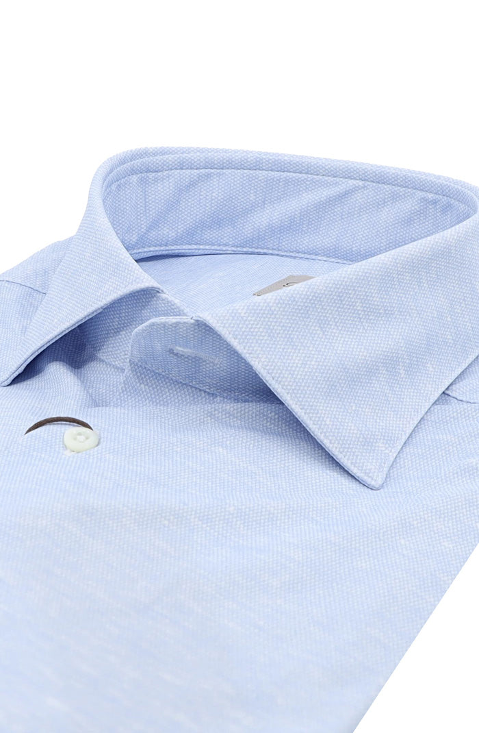 Stenstroms Heather Stretch Shirt, Light Blue