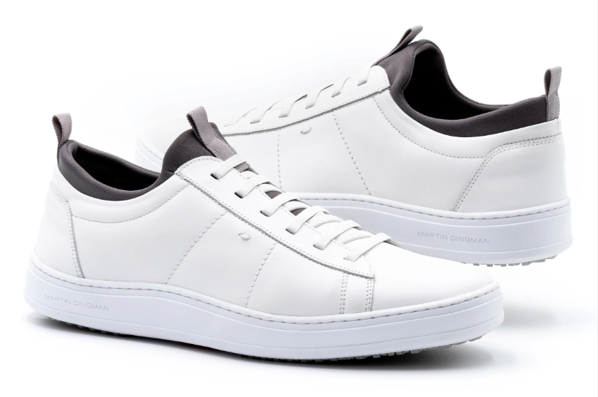 Cameron Sheep Skin Sneakers White