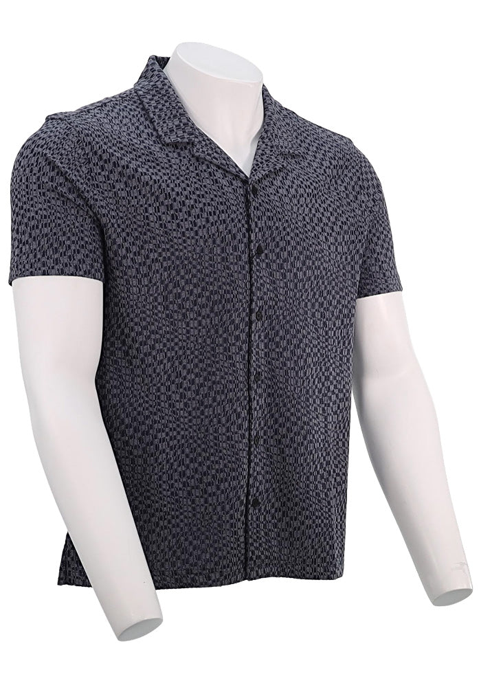 John Varvatos S/S Johnny Collar Polo, Deep Blue