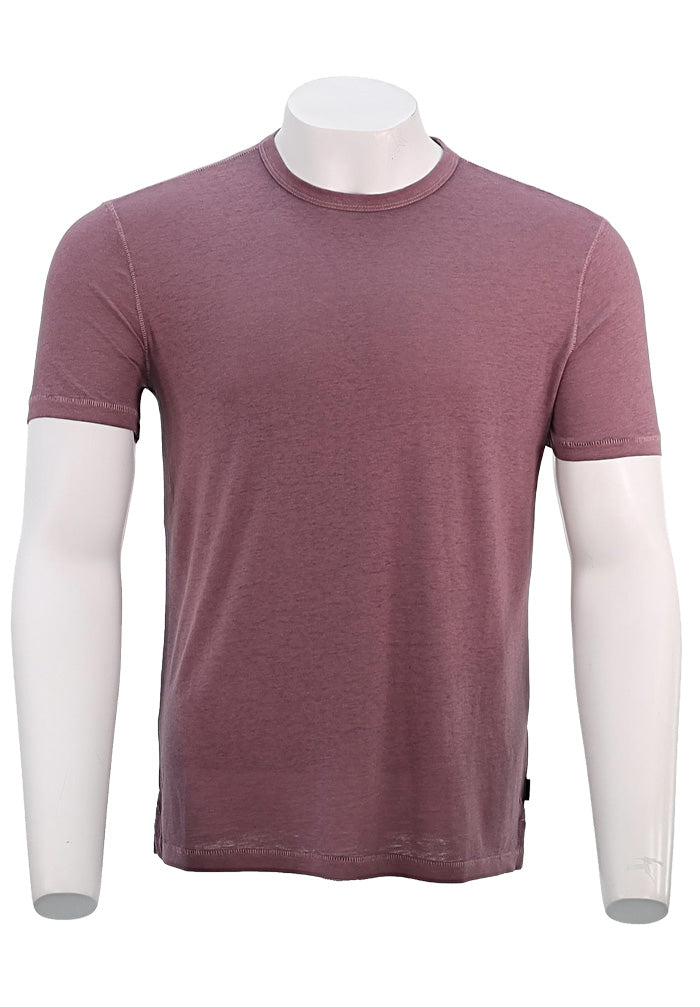 John Varvatos S/S Burnout Crew, Purple Sand