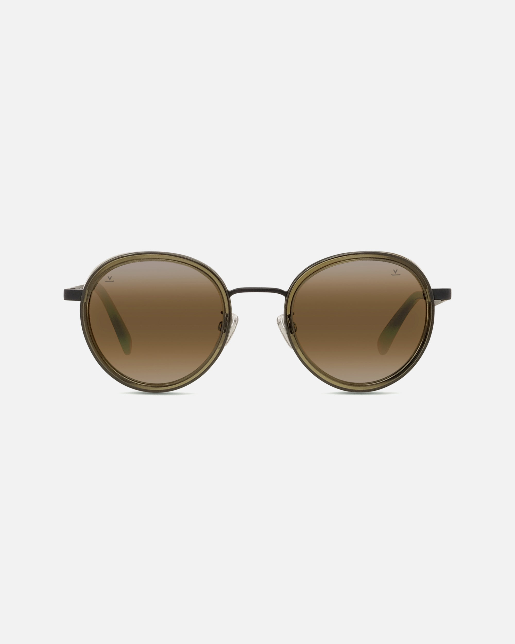 Vuarnet Edge 01 Sunglasses - Dark Green / Brownlynx | Mondo Uomo Naples FL