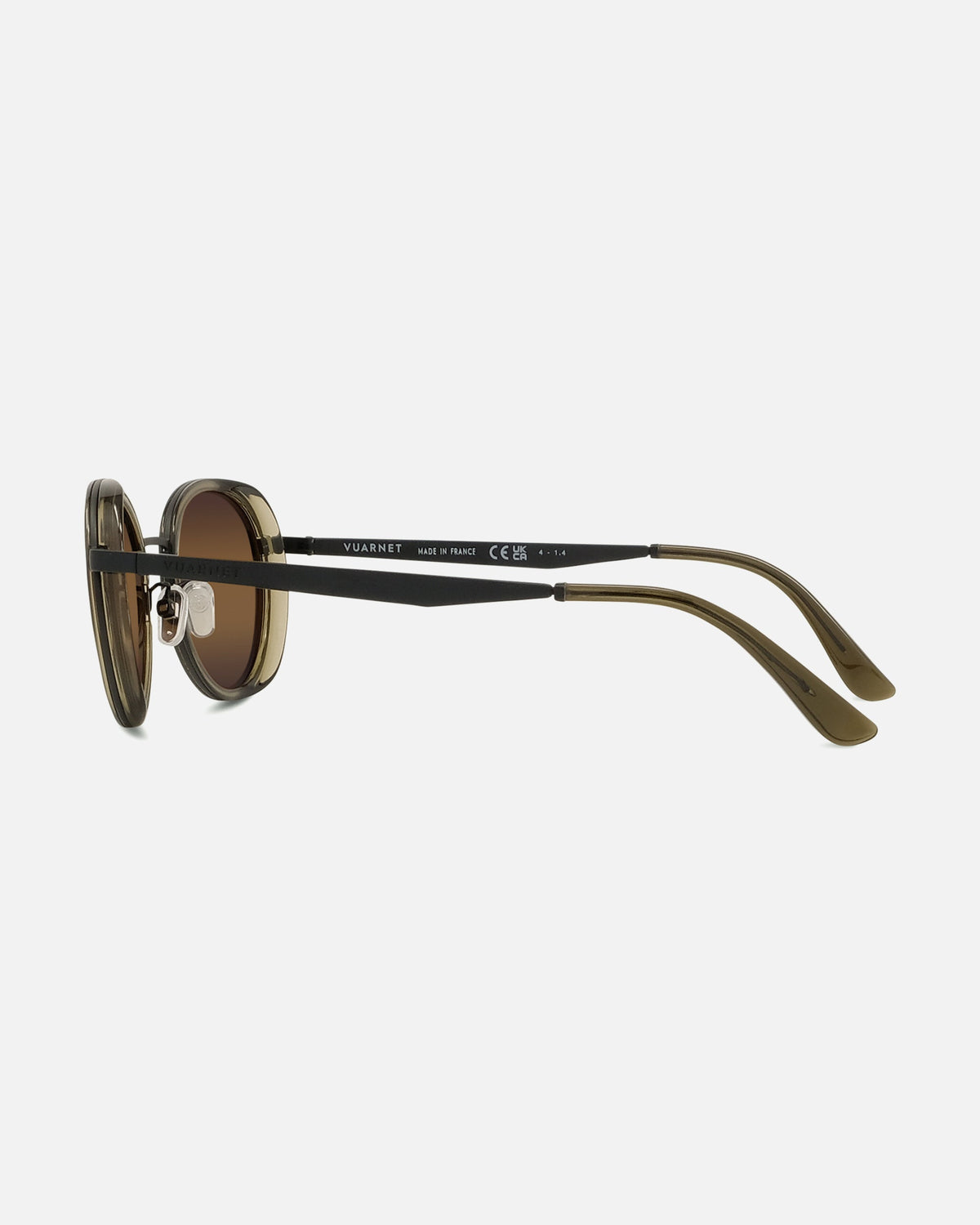 Vuarnet Edge 01 Sunglasses - Dark Green / Brownlynx – view 2