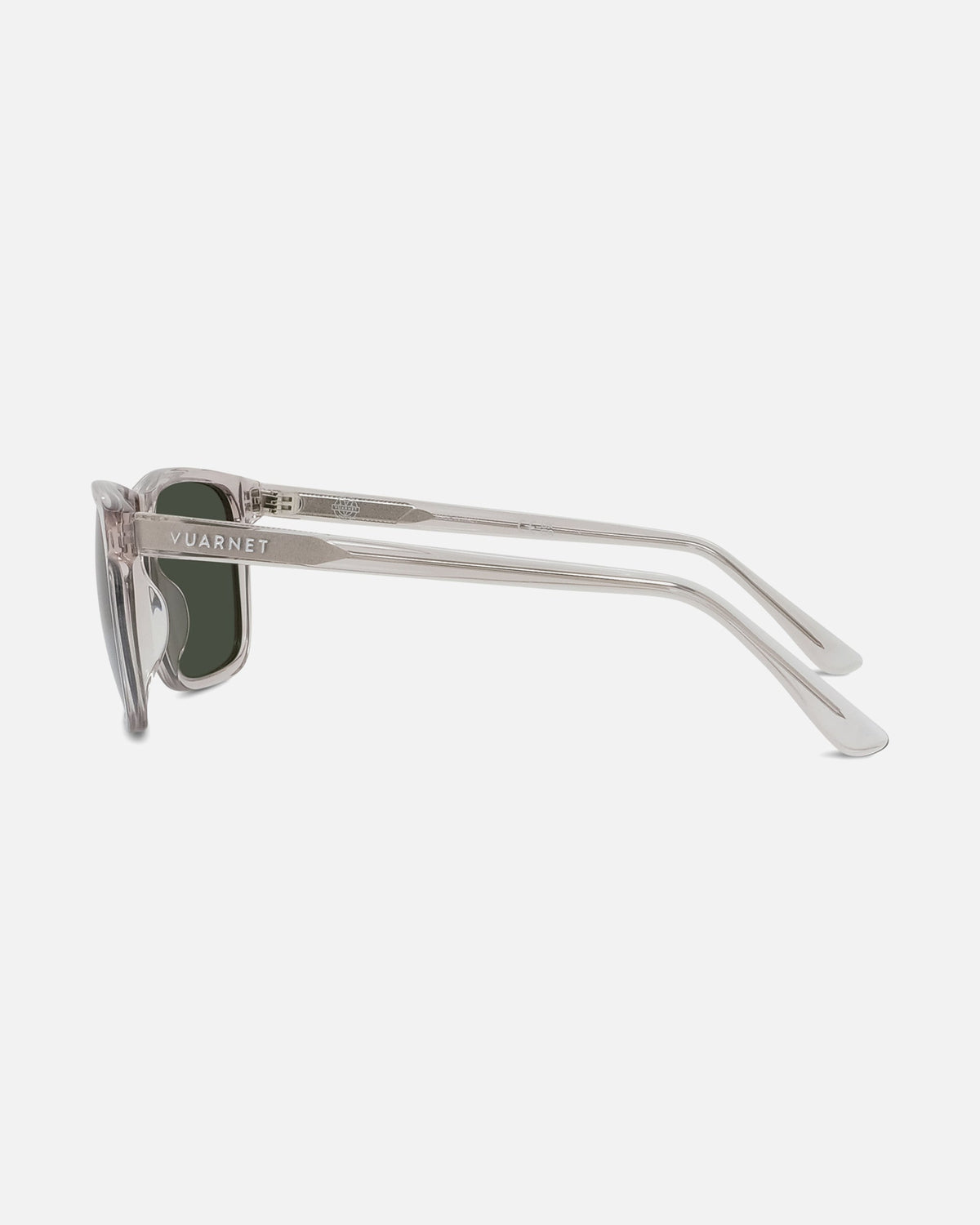 Vuarnet Belvedere 01 Sunglasses - Shiny Transparent Sand / Pure Grey – view 2