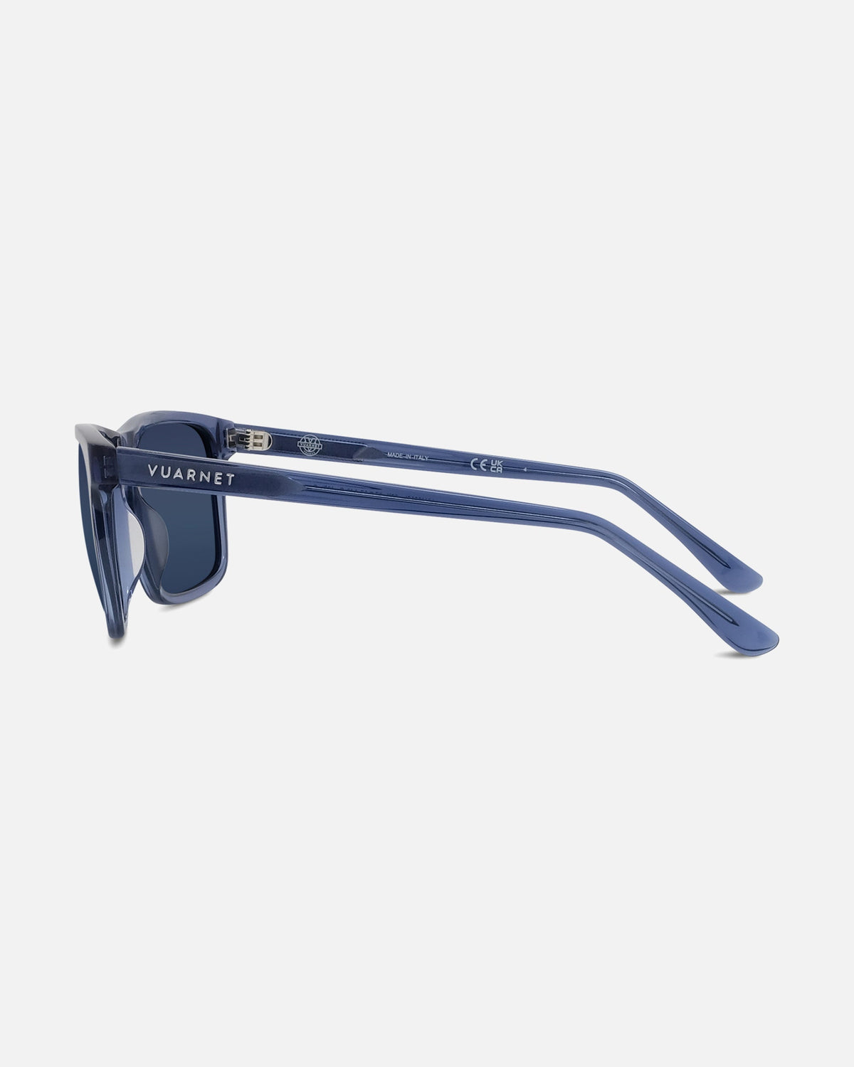 Vuarnet Belvedere 01 Sunglasses - Transparent Blue / Blue Polarlynx – view 2