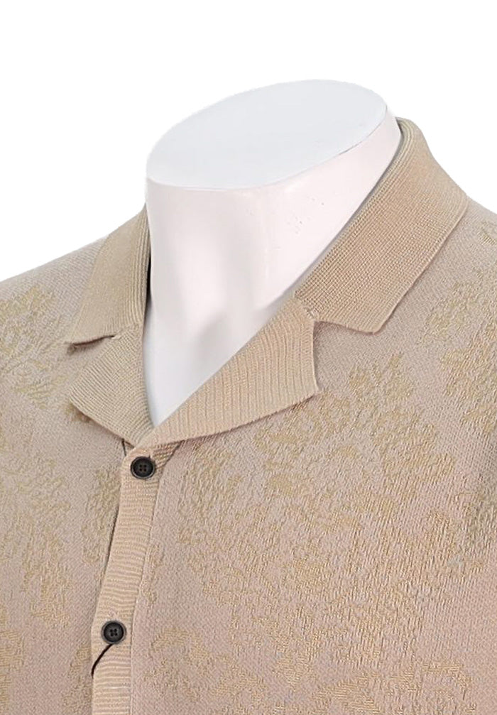 John Varvatos S/S Shirt, Almond