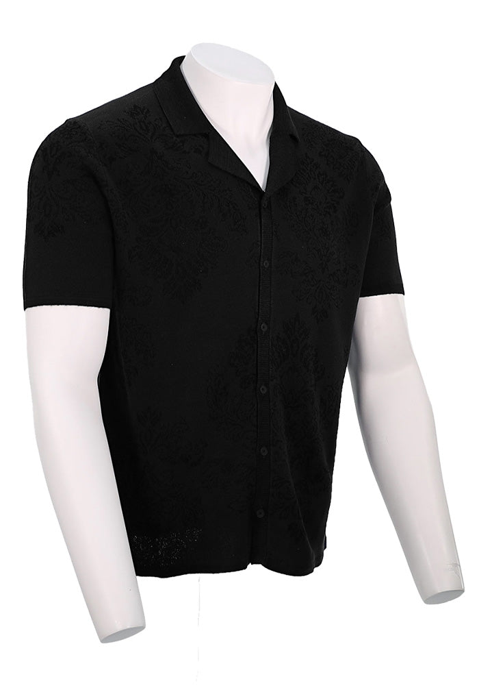 John Varvatos S/S Shirt, Black