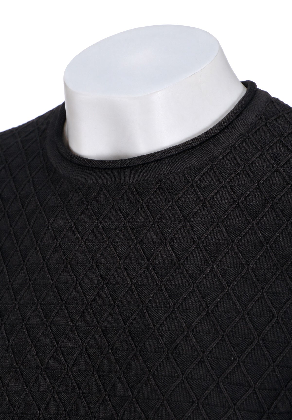 John Varvatos L/S Crew, Black – view 4