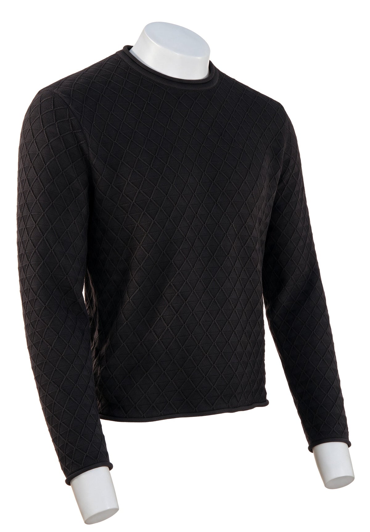 John Varvatos L/S Crew, Black – view 5
