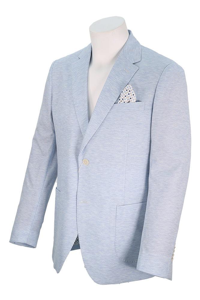 7 Downie Street Sport Coat, Lt Blue