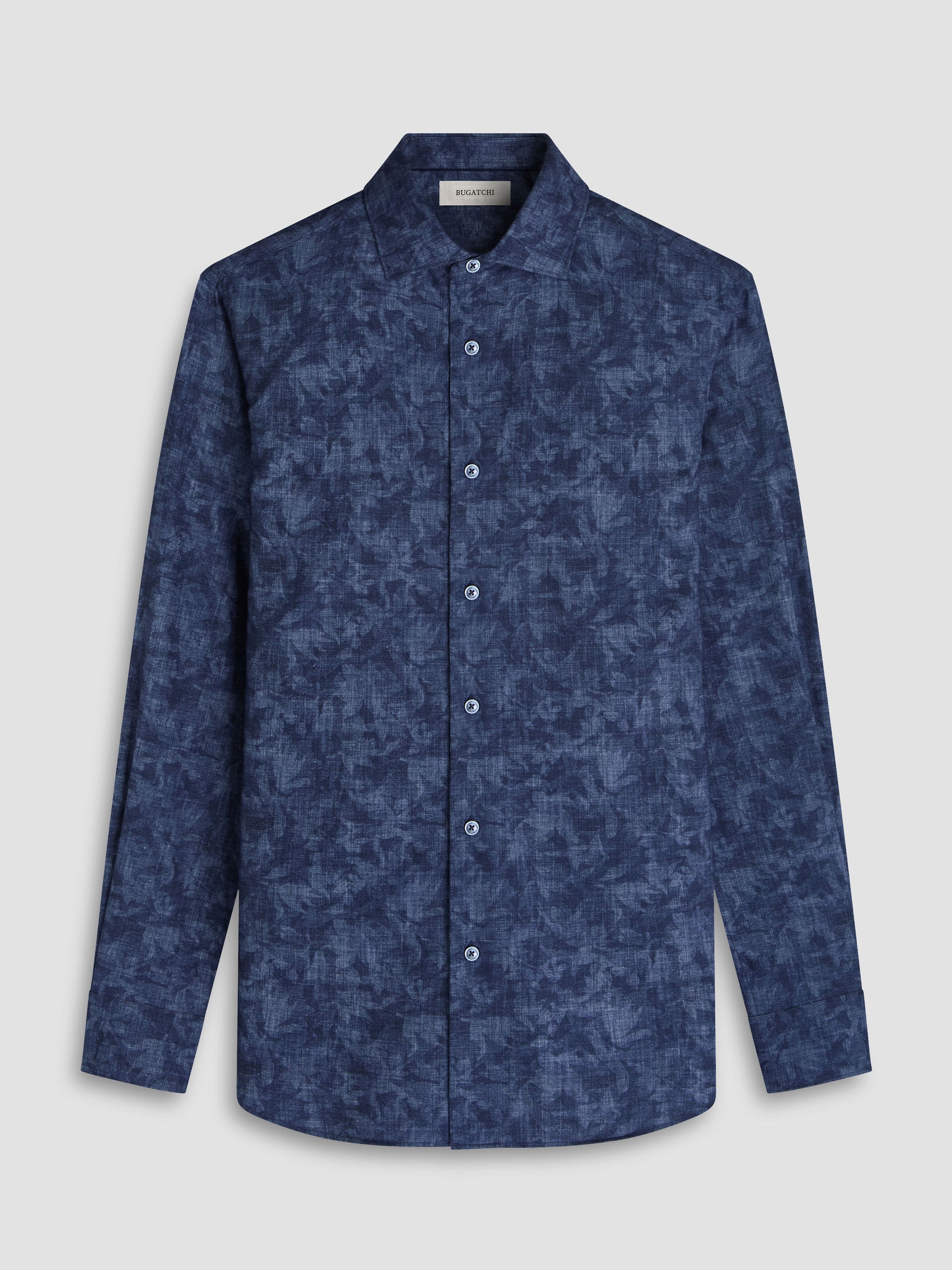 LONG SLEEVE AXEL WOVEN SHAPED SPORT SHIRT