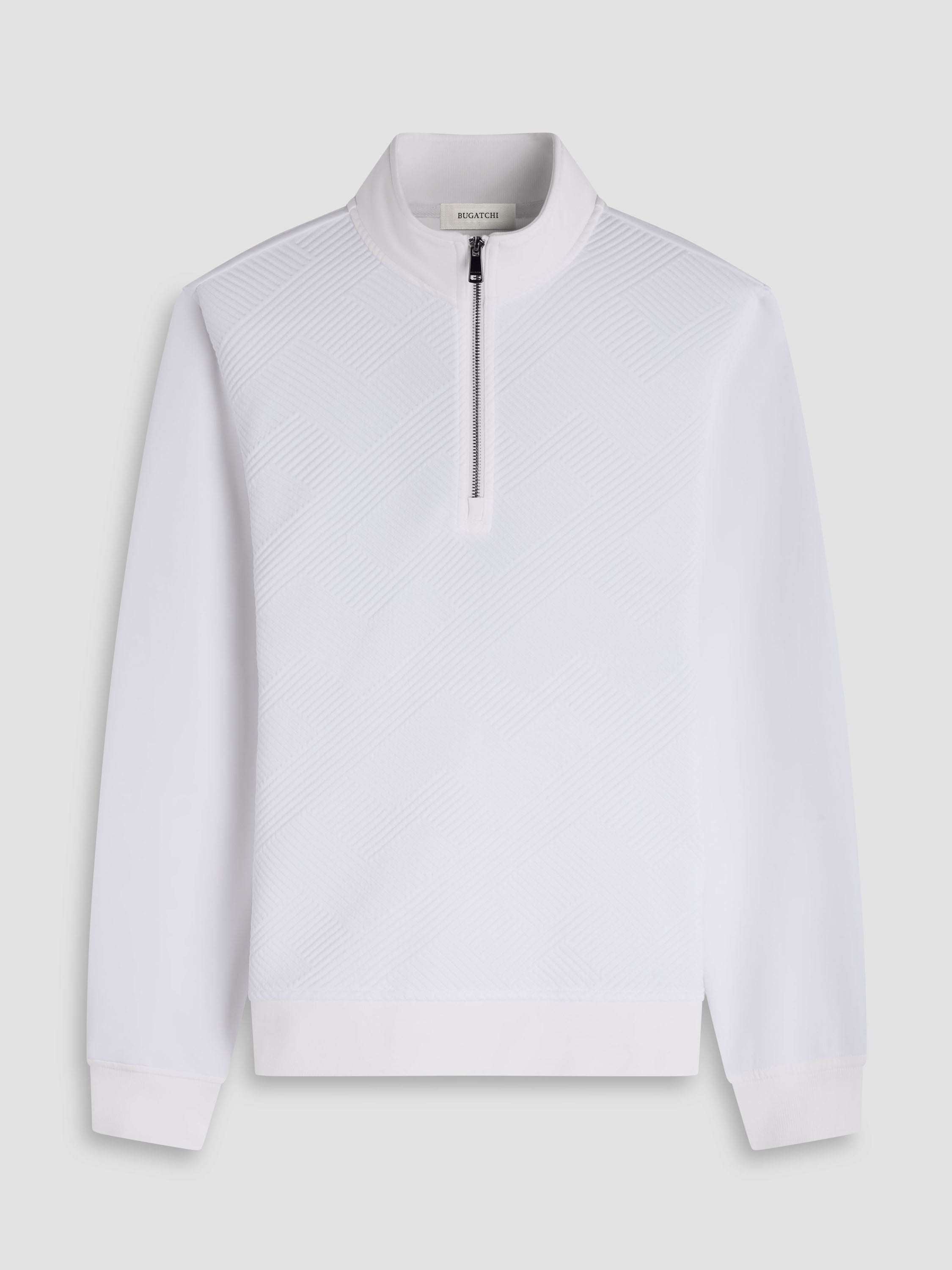 Bugatchi L/S Soft Touch 1/4 Zip Knit