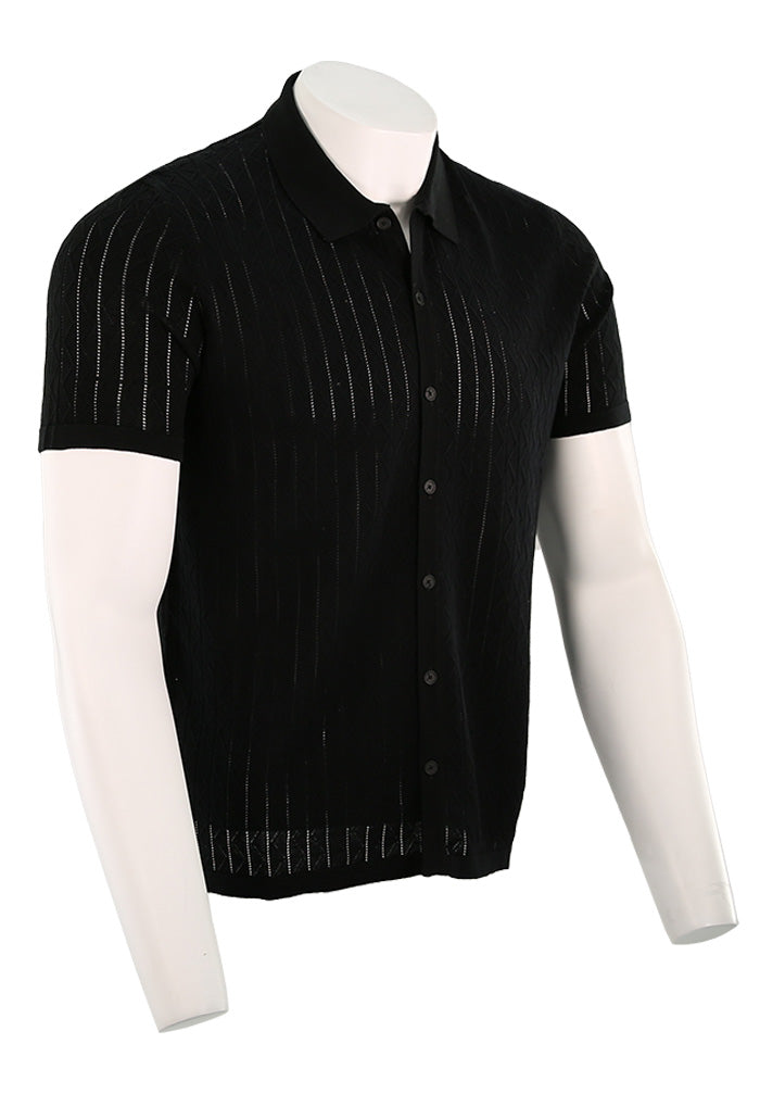 John Varvatos Short Sleeve Sweater Shirt