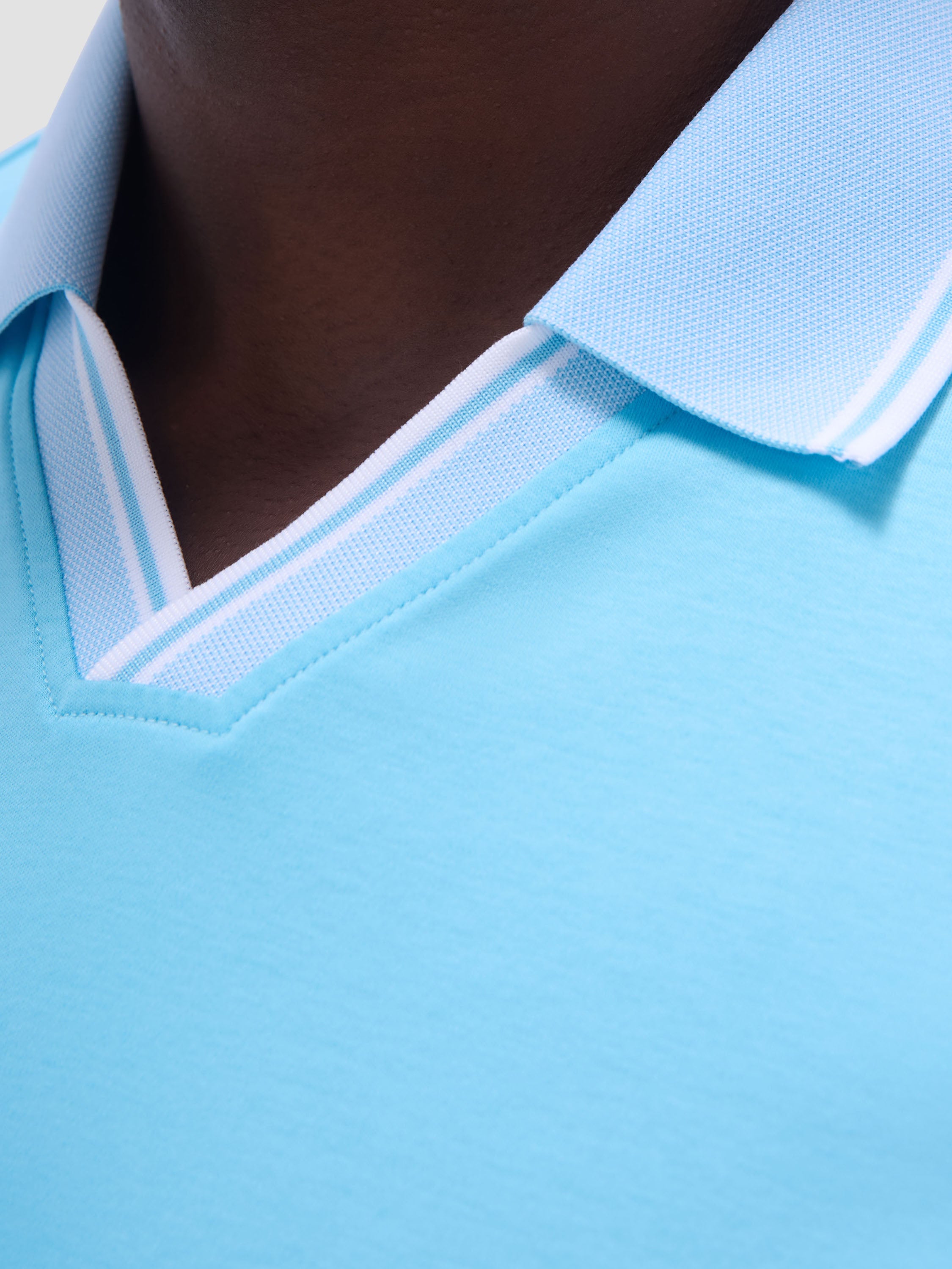 S/S Bugatchi Johnny Collar Polo
