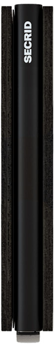 SECRID Men's Slimwallet Crisple In Black Side View