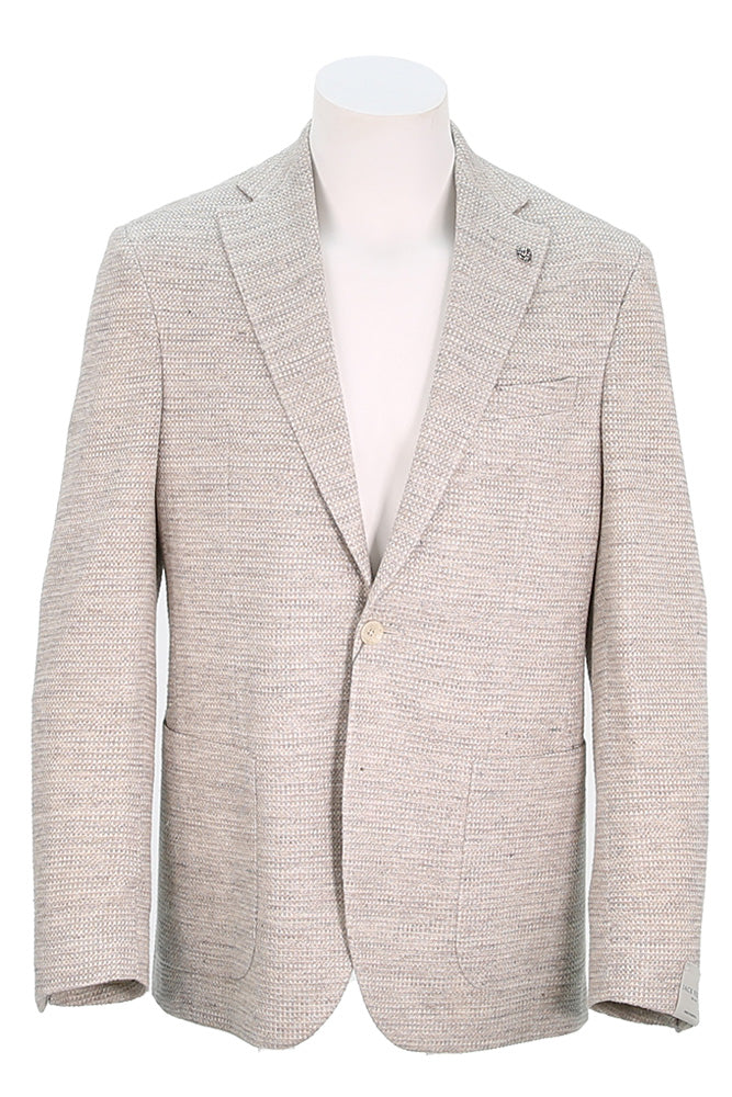 Jack Victor Men's Sport Coat In Versatile Neutral Tone - Mondo Uomo