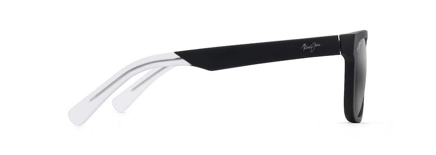 Maui Jim Stone Shack Polarized Classic Sunglasses with Matte Acetate Frame Side View