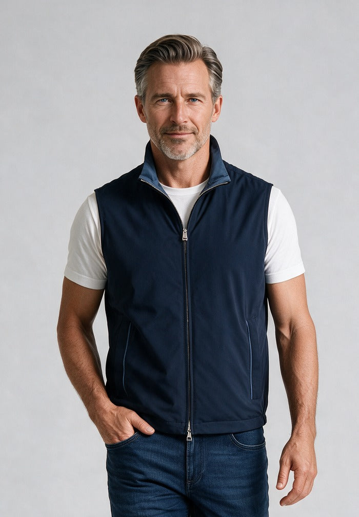 Typoon Platinum Reversible Vest — model detail