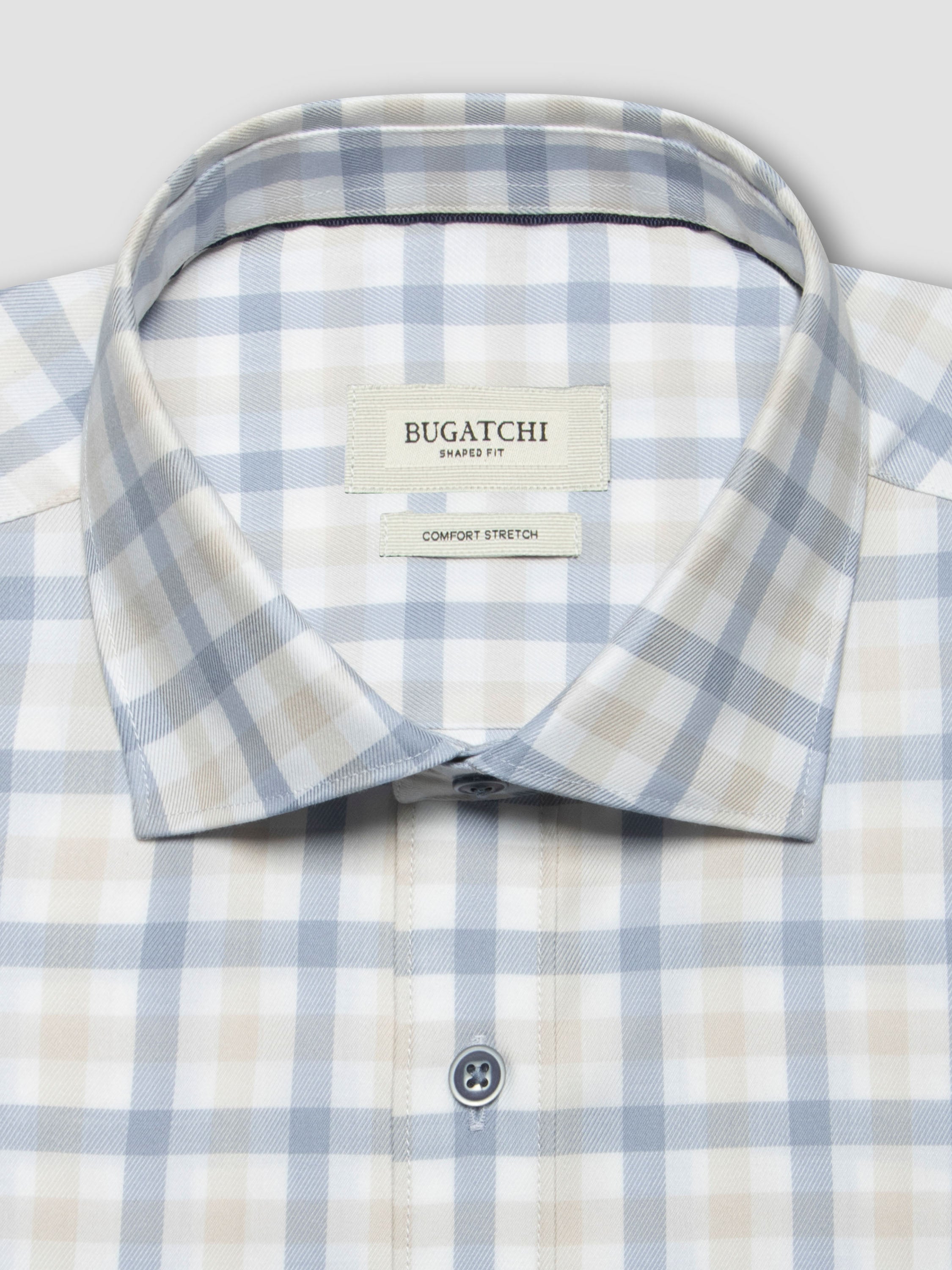 Bugatchi L/S Axel Shirt, Air Blue