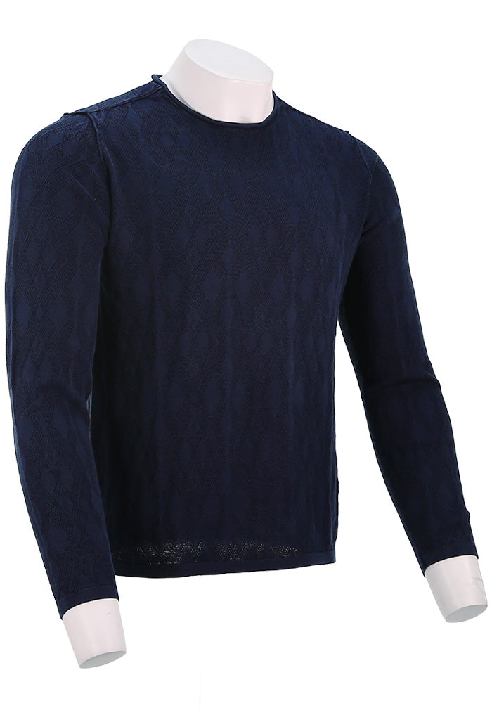 John Varvatos Textured Long Sleeve