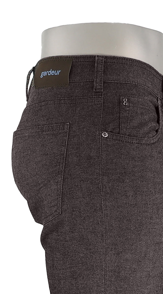 Gardeur Bill Business Hero Pants For Men In Grey Close Up