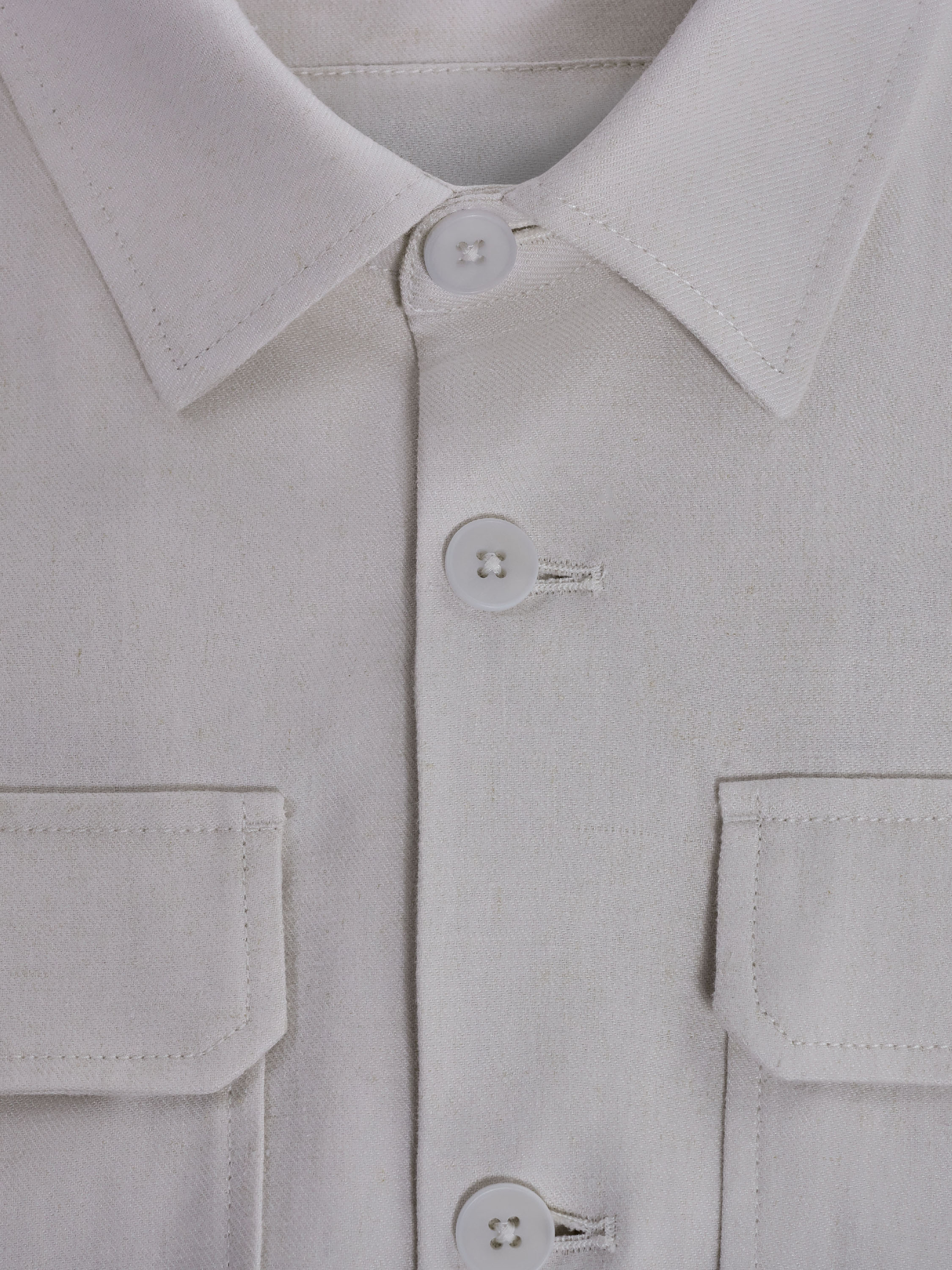 Bugatchi Button Down Jacket, Ivory