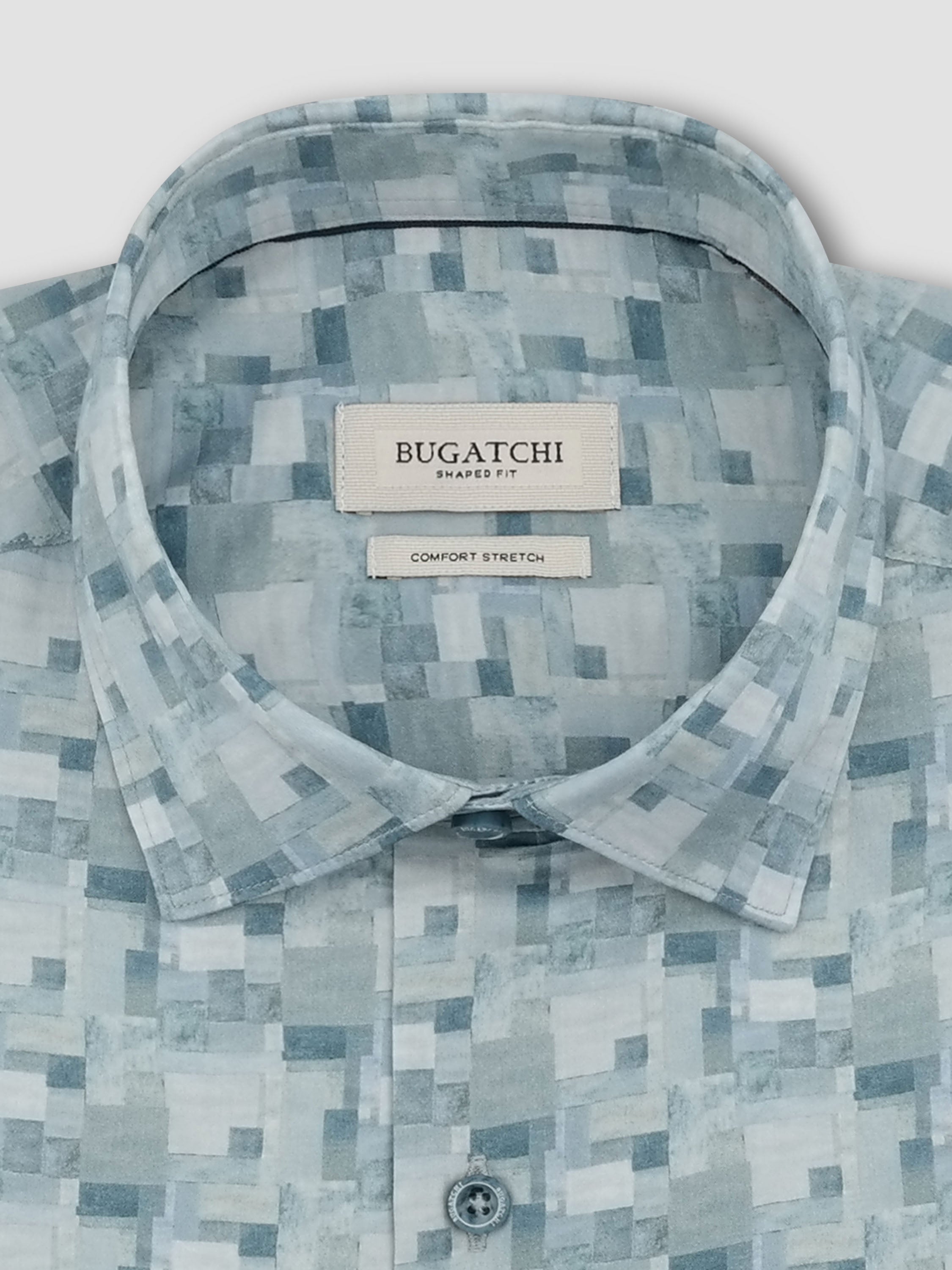 Bugatchi L/S Axel Shirt, Ether