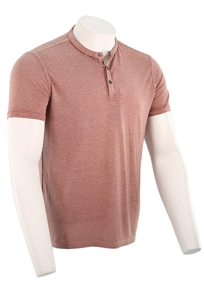 John Varvatos Short Sleeve Henley