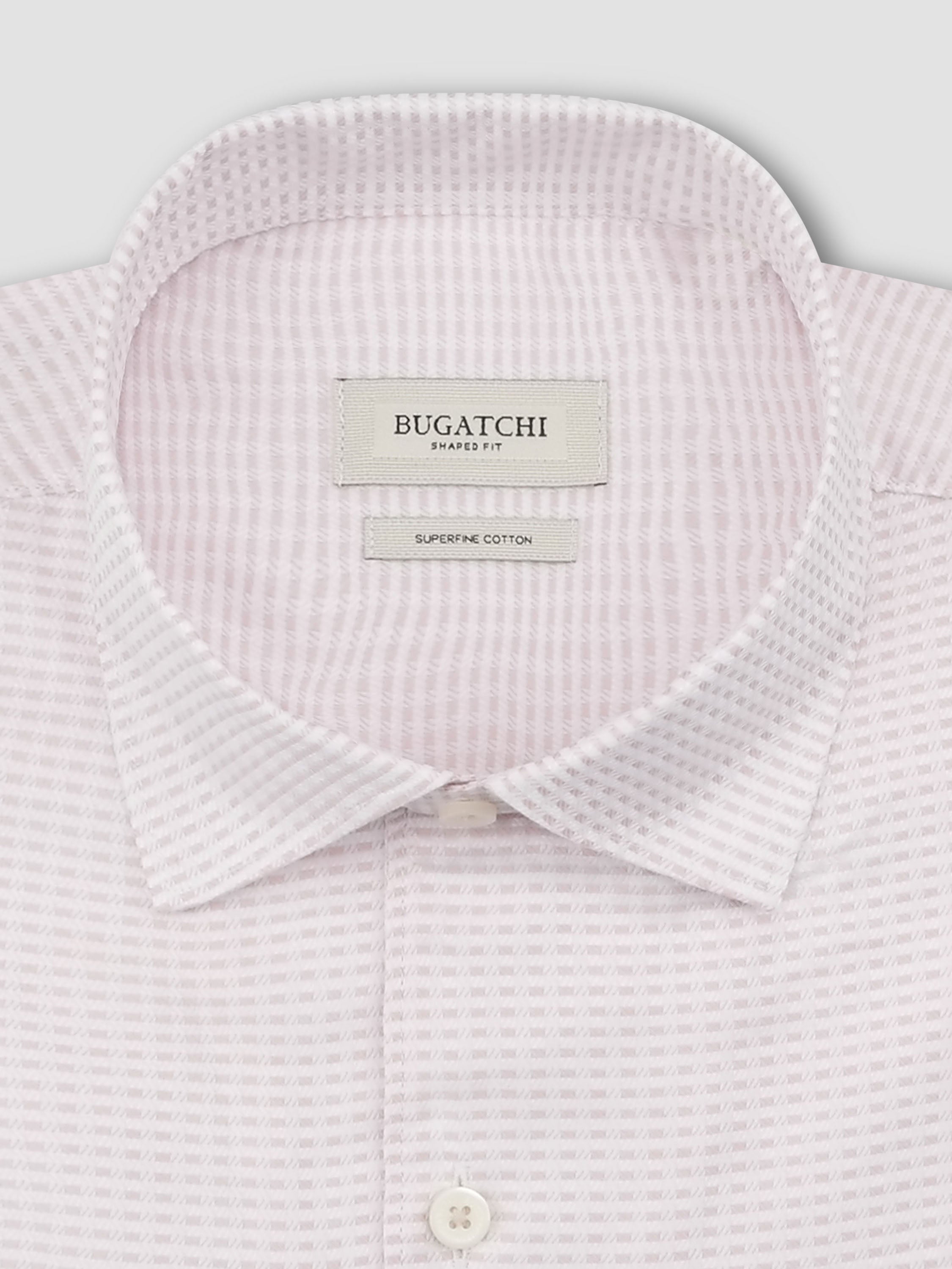 Bugatchi L/S Alvin Shirt, Dusty Pink