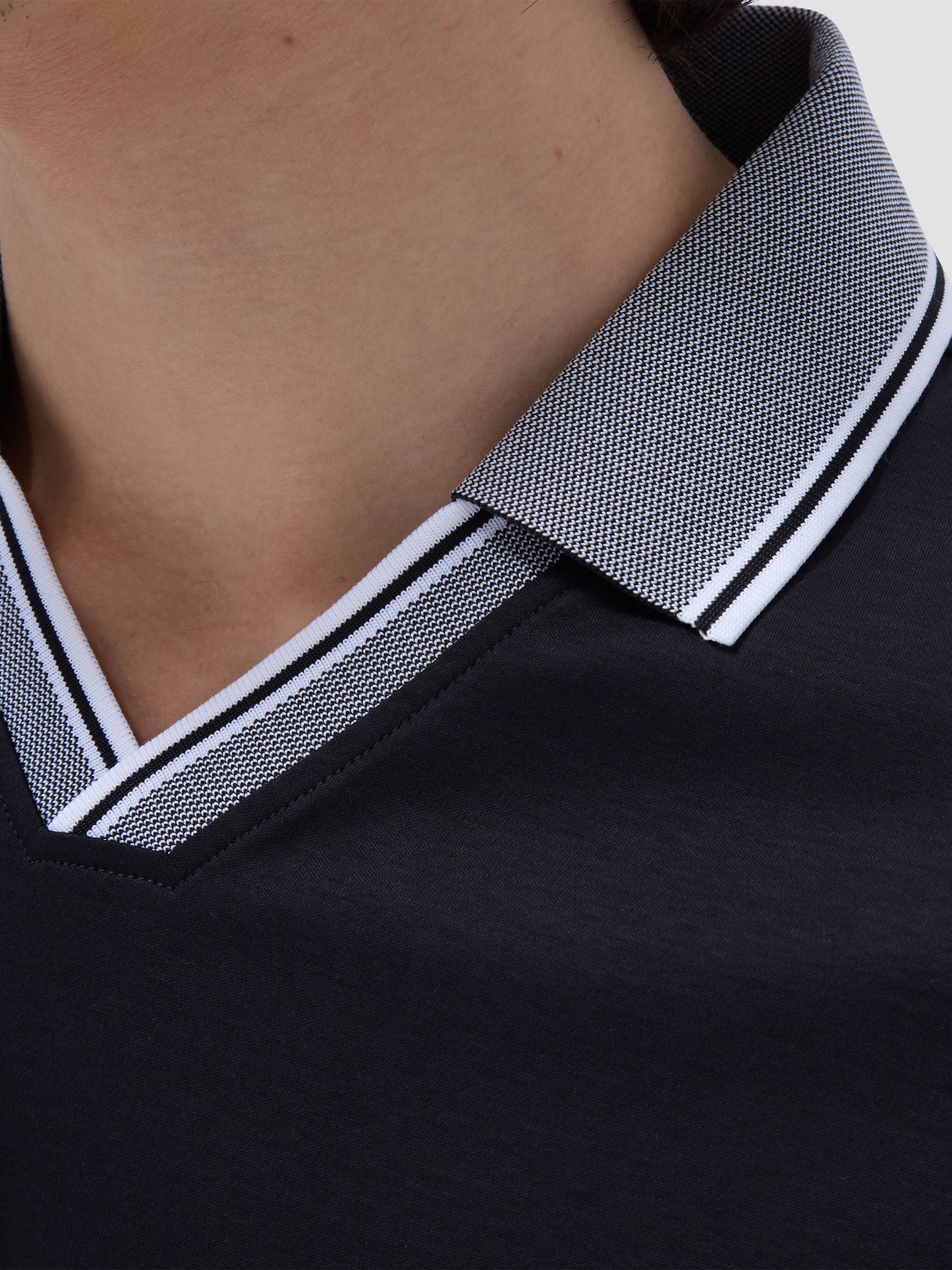 S/S Bugatchi Johnny Collar Polo