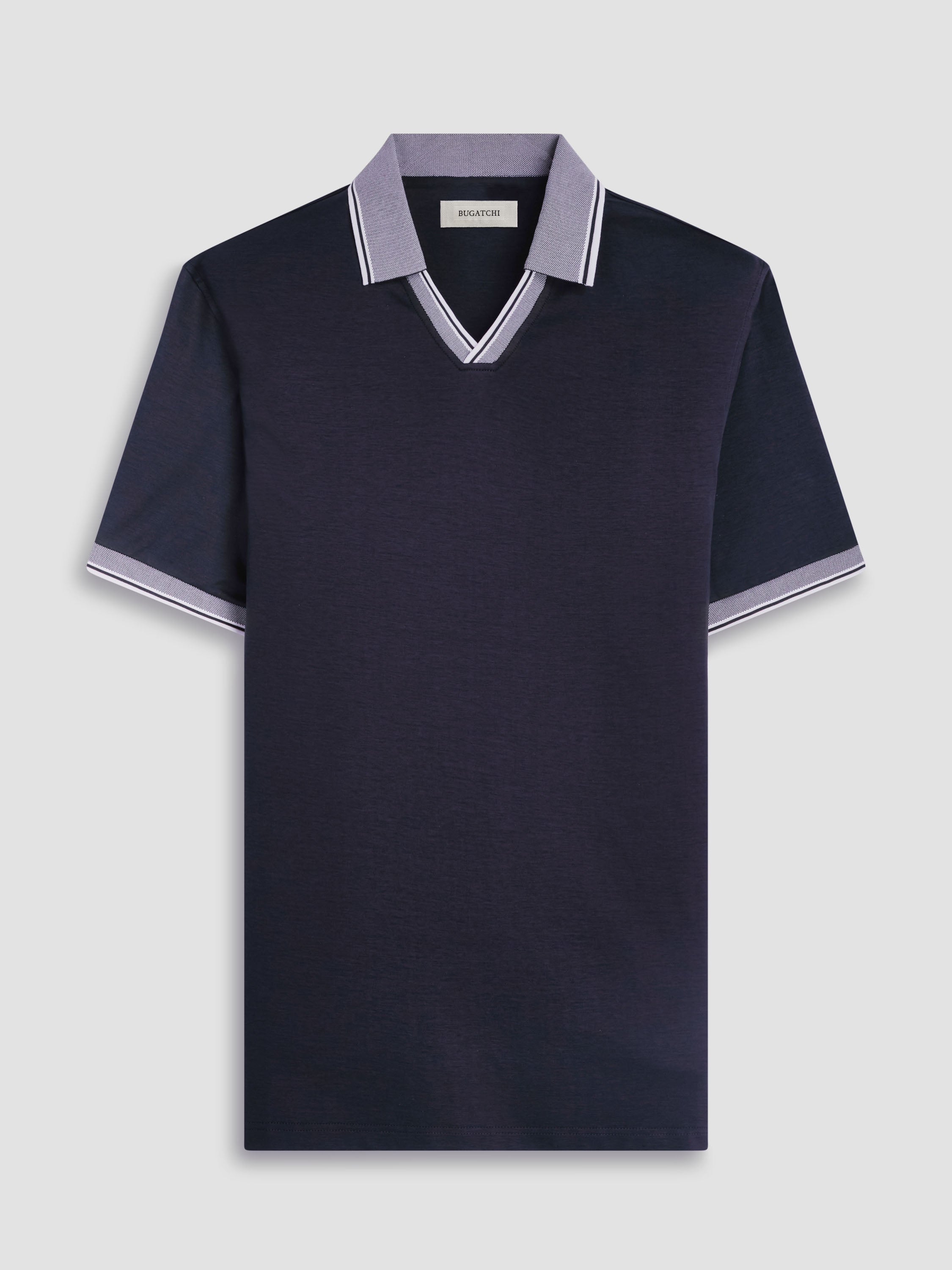 S/S Bugatchi Johnny Collar Polo