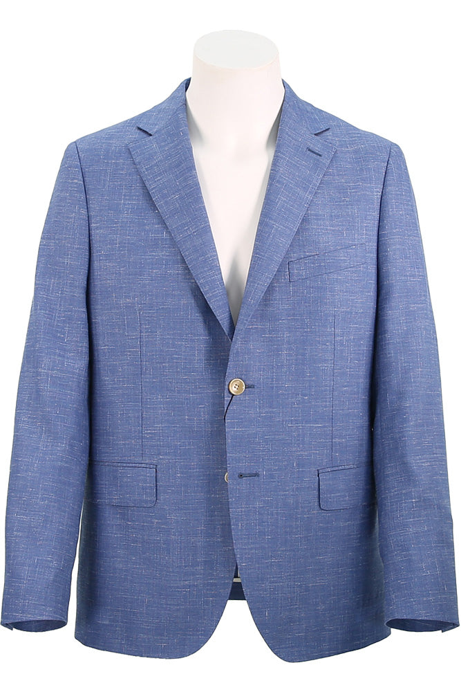 Paul Betenly Blue Textured Sport Coat For Men - Mondo Uomo Fine Menswear