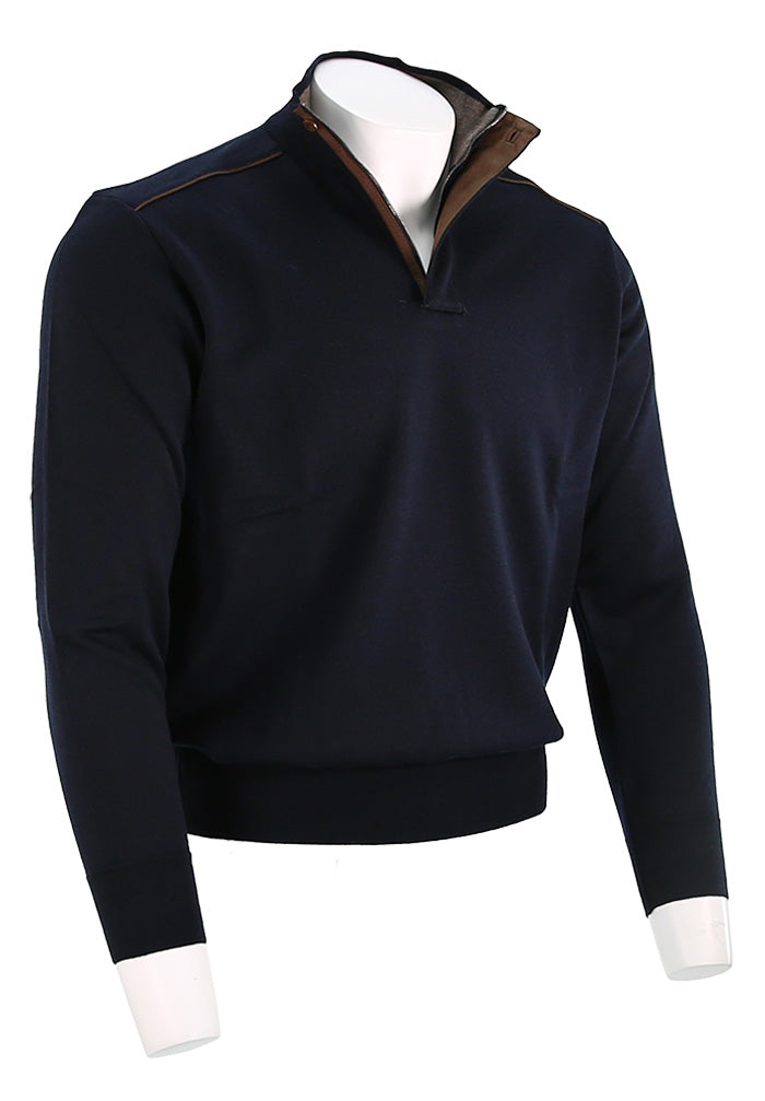 Paul & Shark Merino Half Zip Sweater