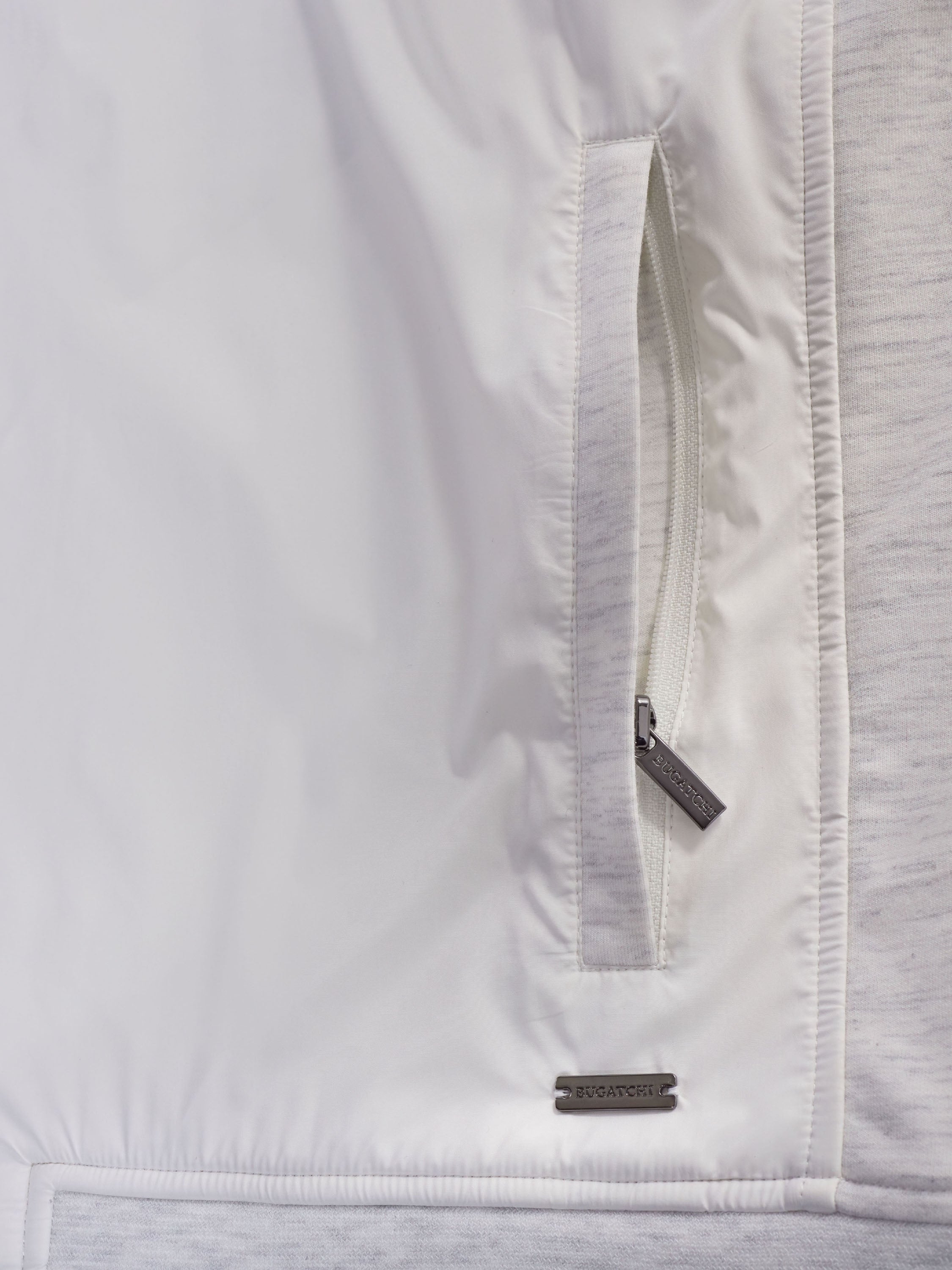 Bugatchi Knit Vest, Chalk