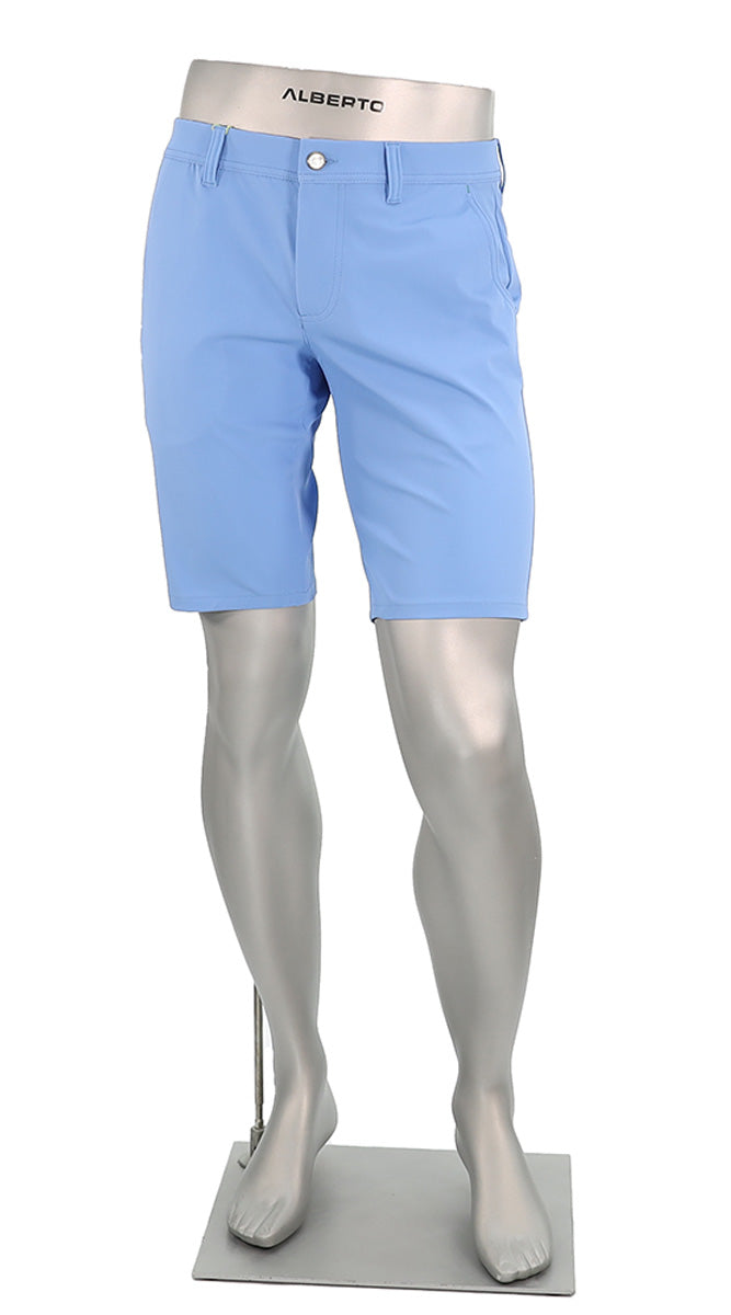 Alberto Earnie Golf 3X DRY Men’s Slim Fit Light Blue Activewear Shorts – Mondo Uomo