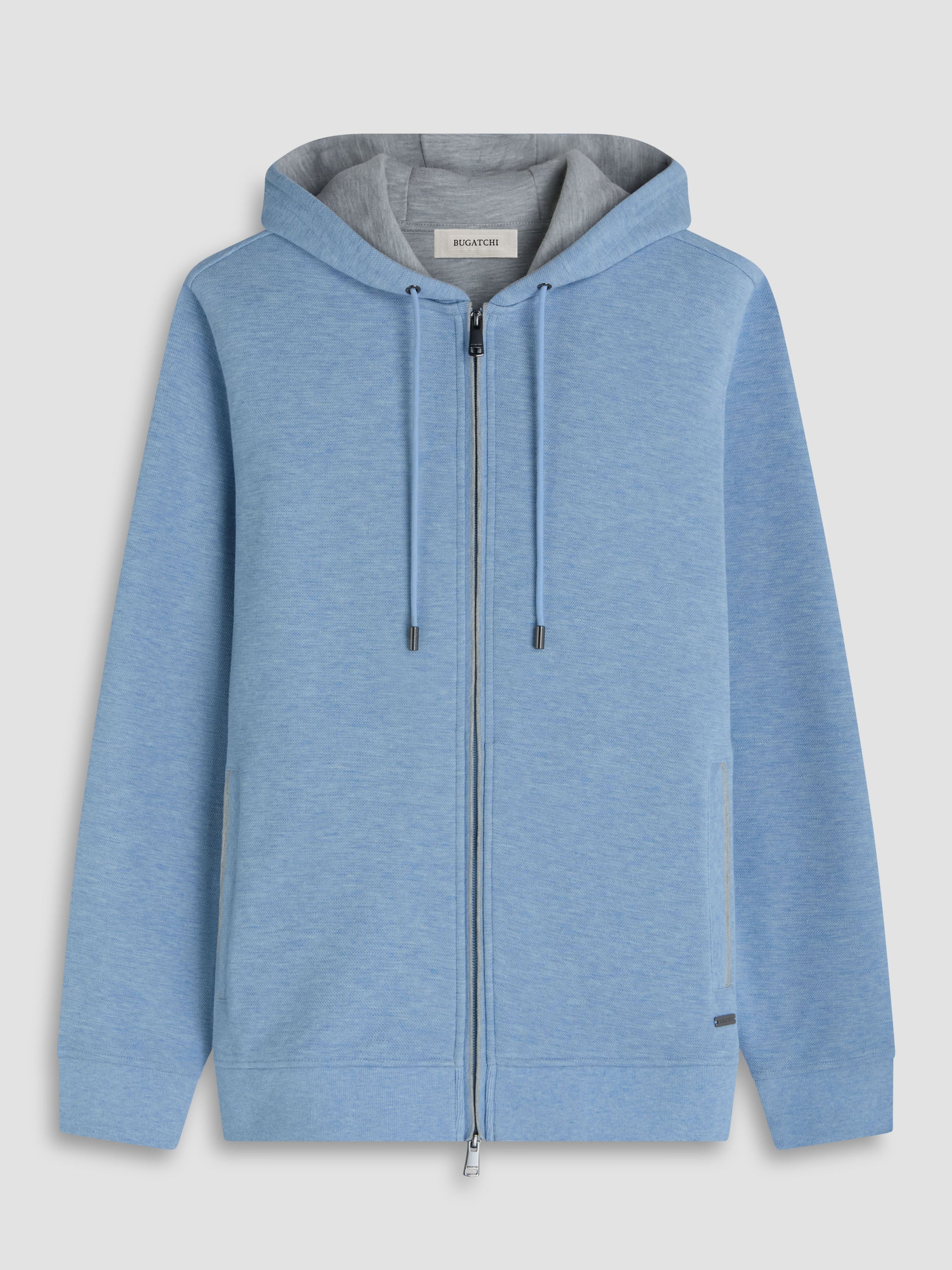 Bugatchi L/S Full Zip Hoodie