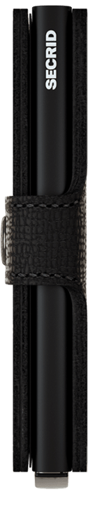 SECRID Men's Miniwallet Crisple In Black - Mondo Uomo