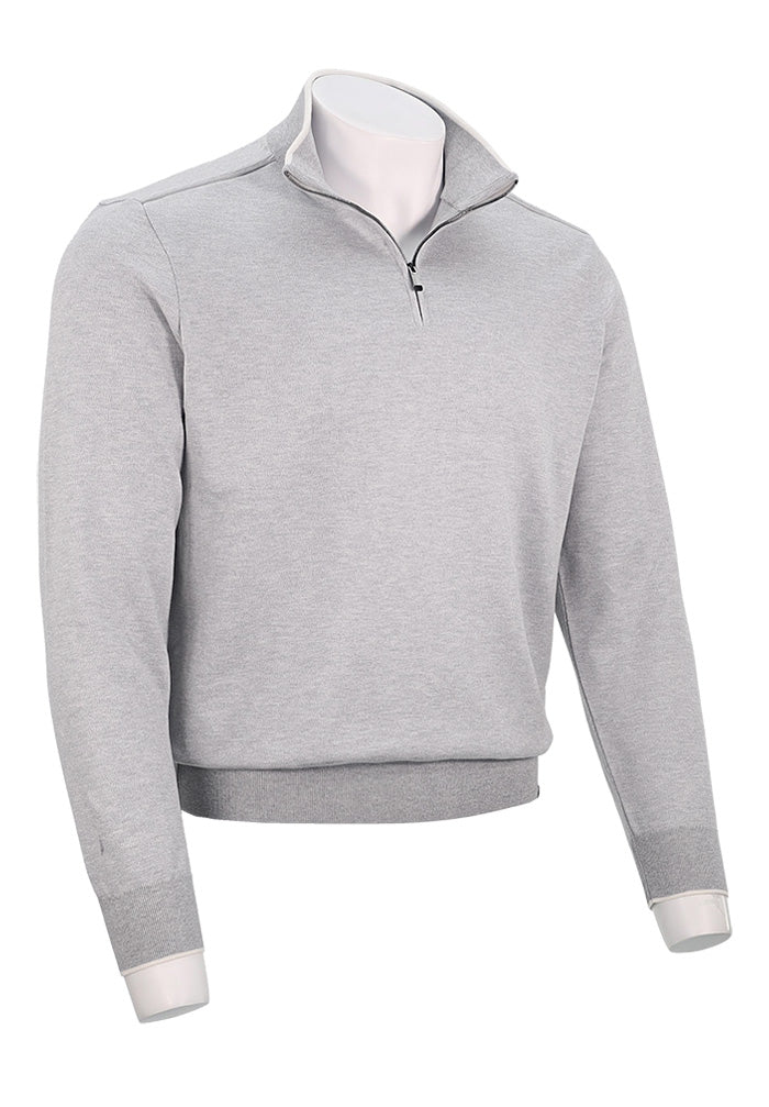 Paul & Shark Quarter Zip Sweater, Grey
