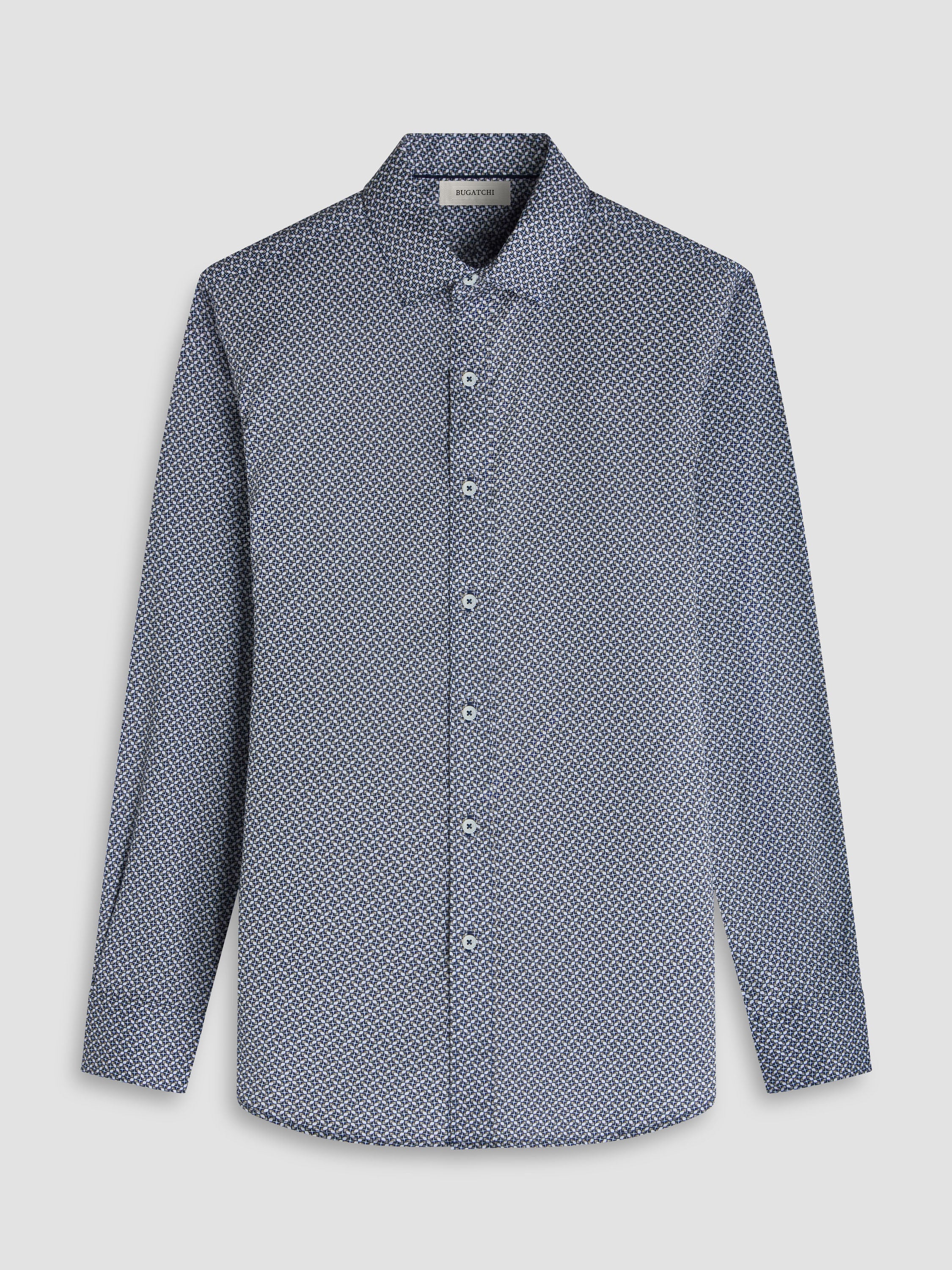 Bugatchi L/S Axel Woven Shaped