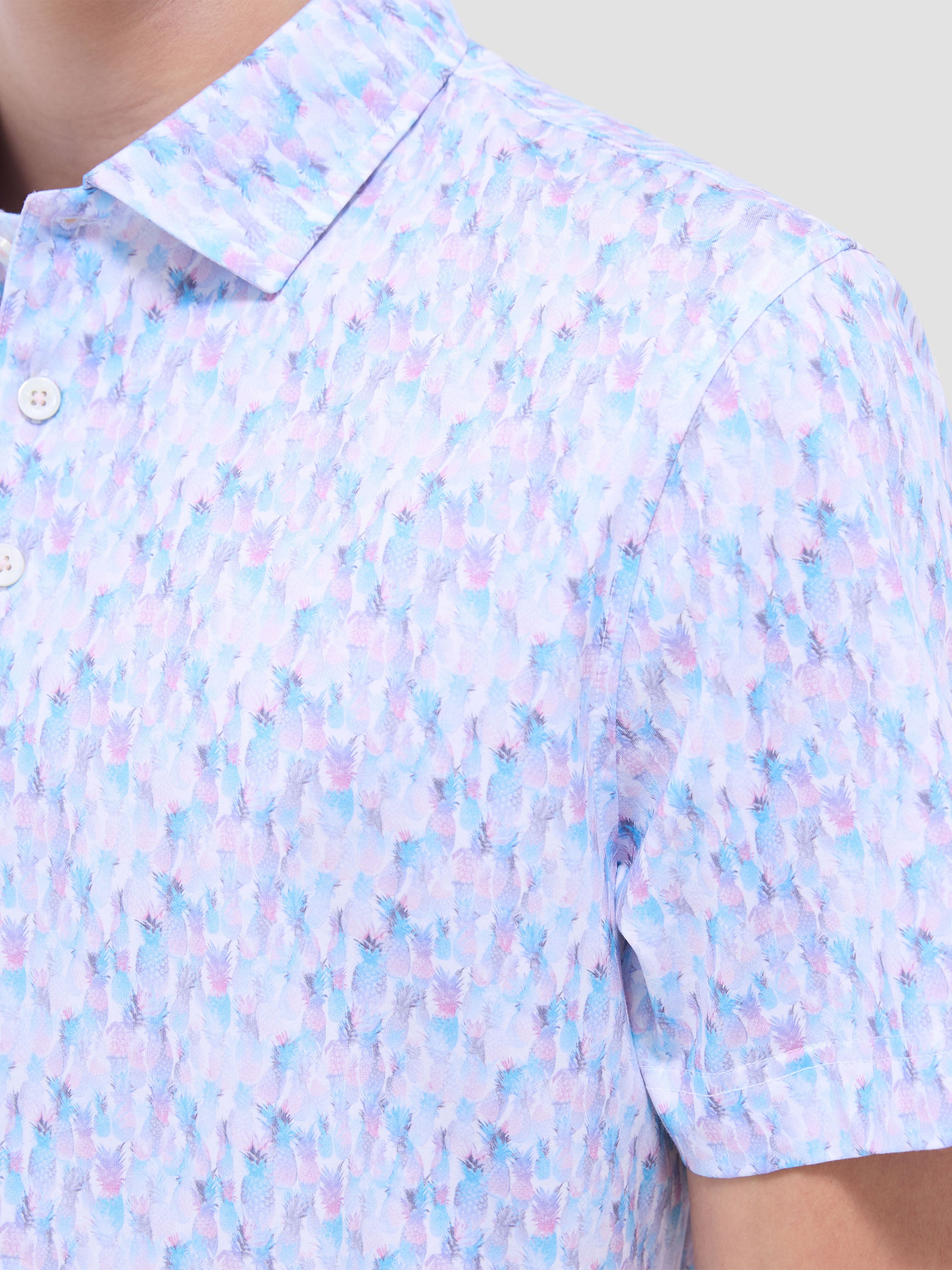 S/S Bugatchi Ooohcotton Victor