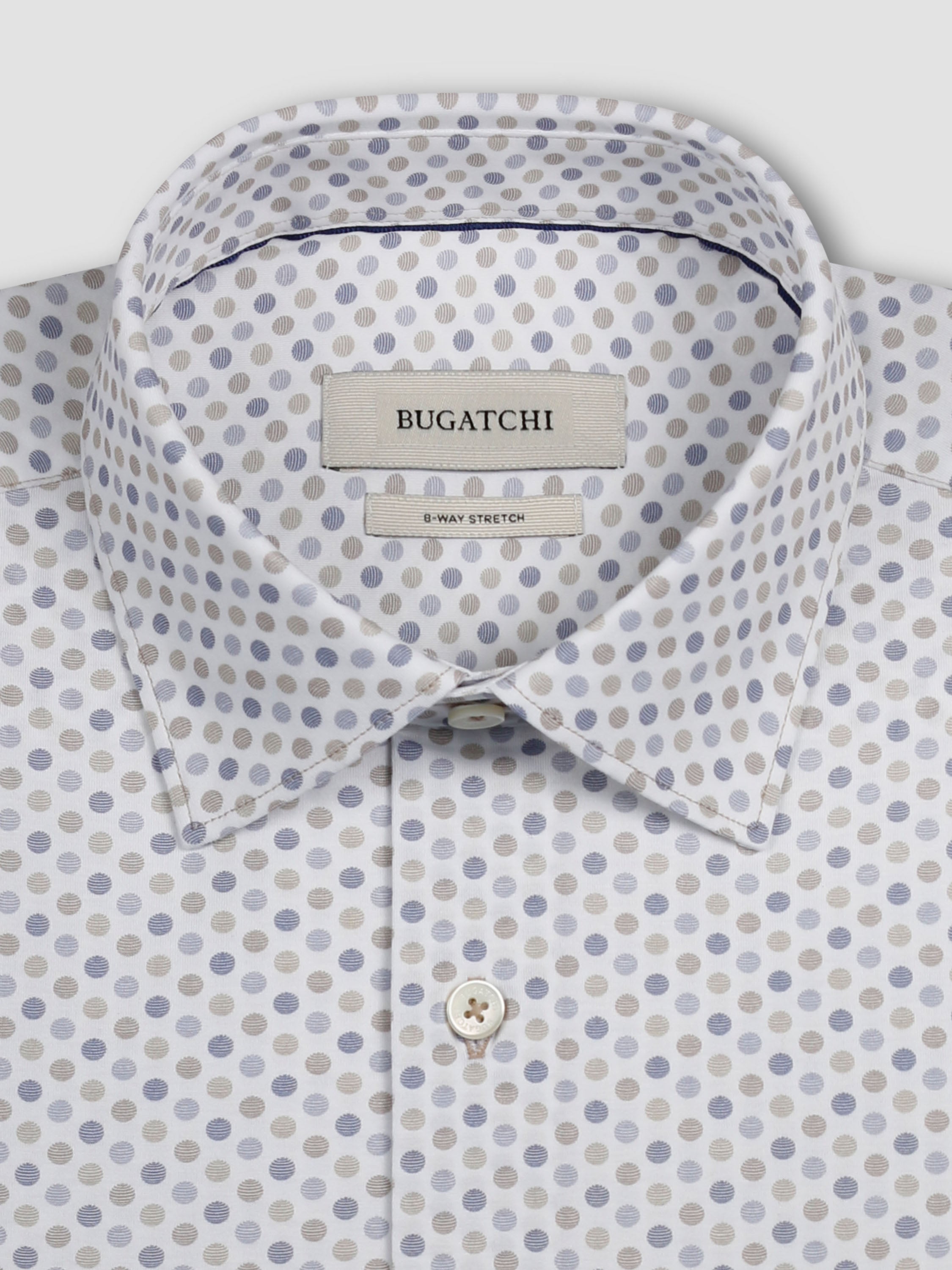 Bugatchi Ooohcotton L/S Shirt, Sand