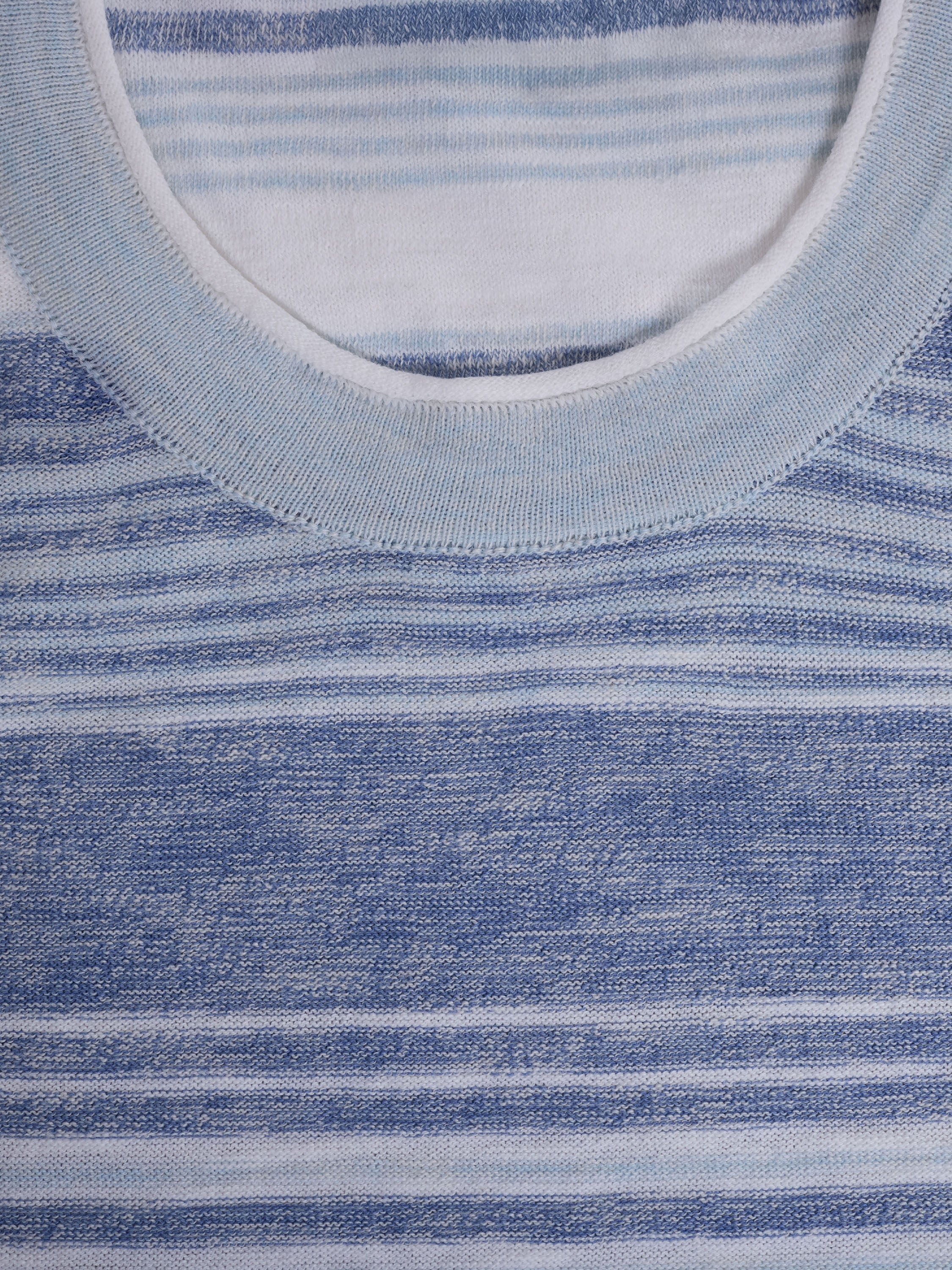 Bugatchi L/S Crew Neck Sweater, Cobalt