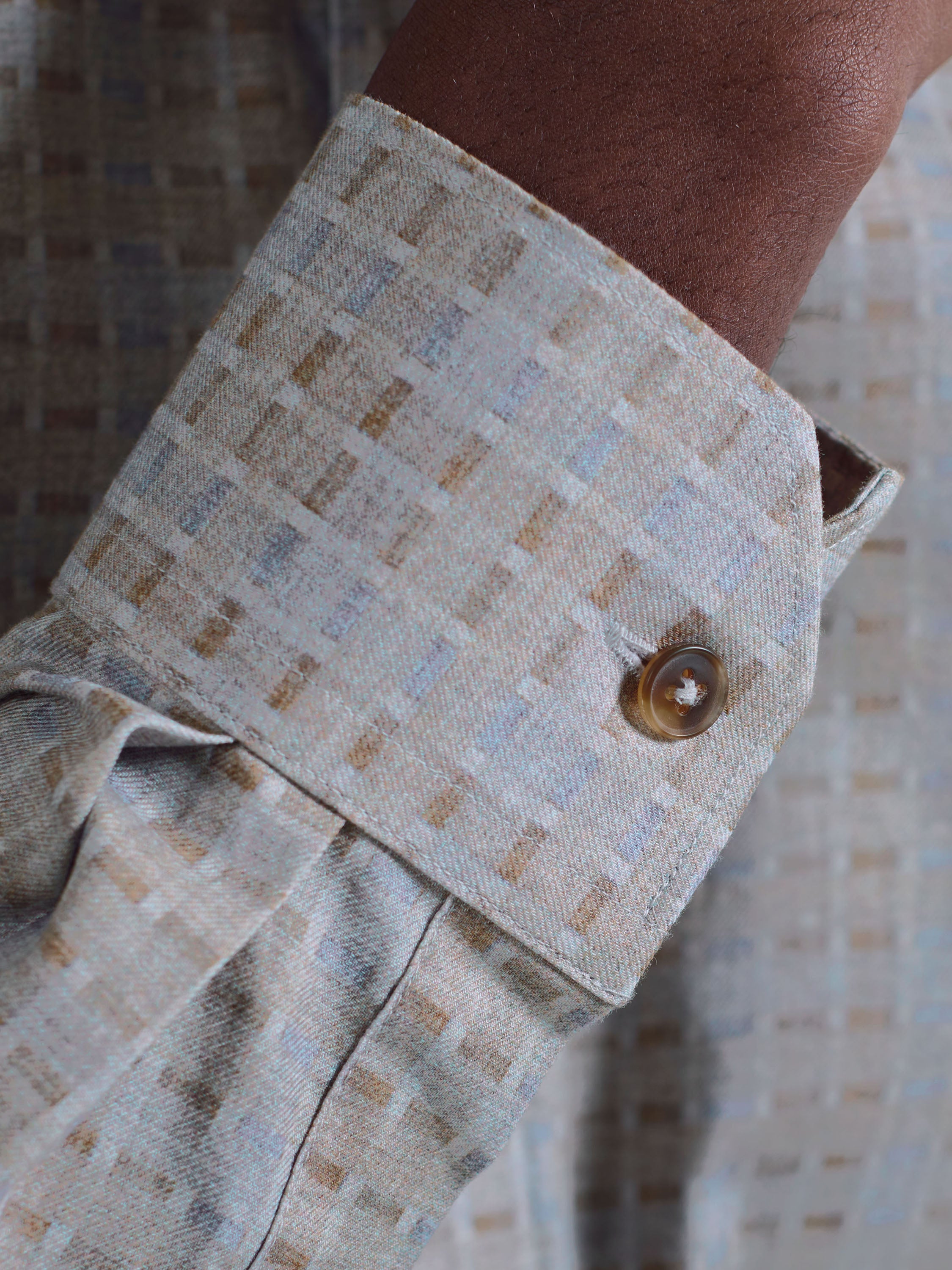 Bugatchi L/S Axel Woven Shaped