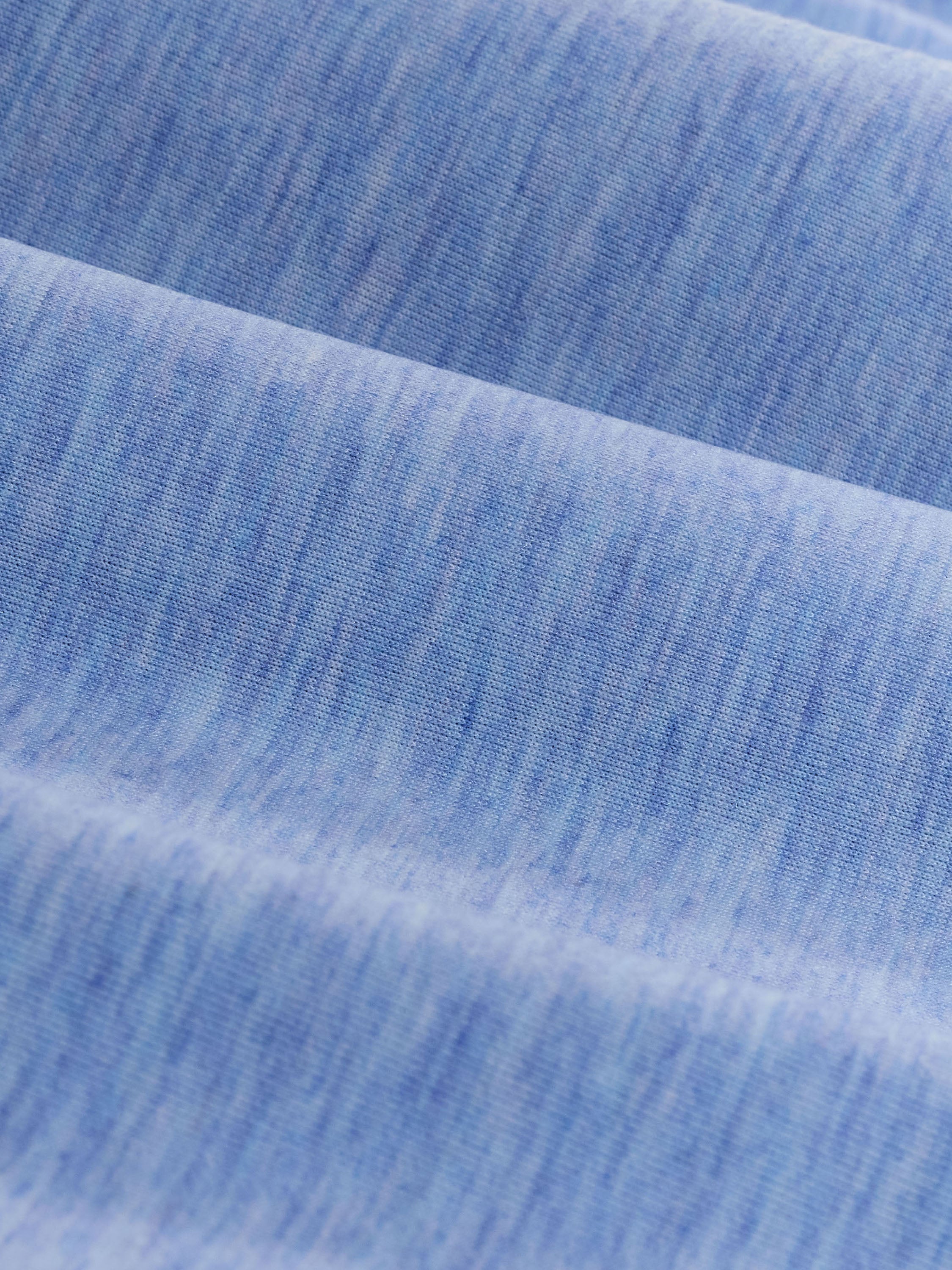 Bugatchi L/S Quarter Zip Knit, Air Blue