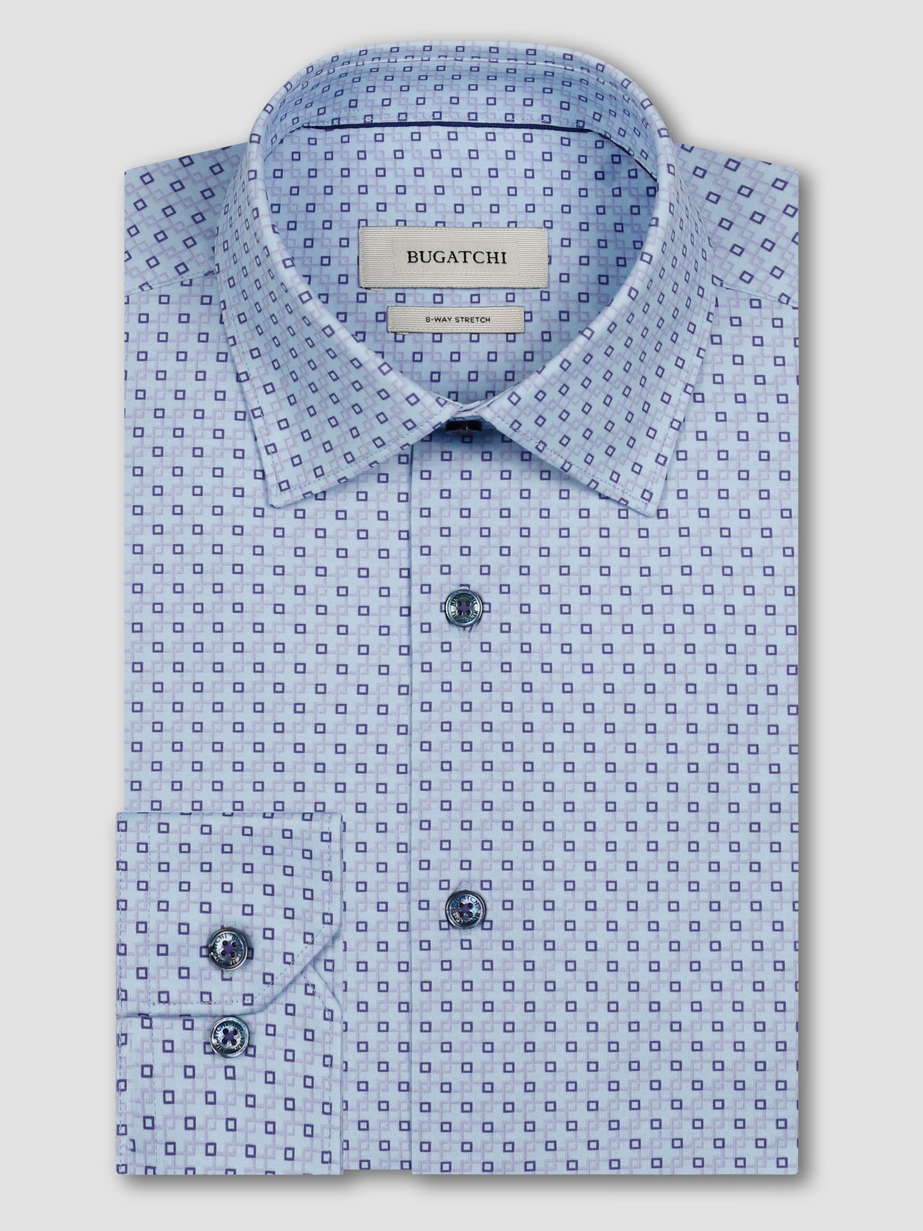 Bugatchi Ooohcotton L/S Shirt, Orchid