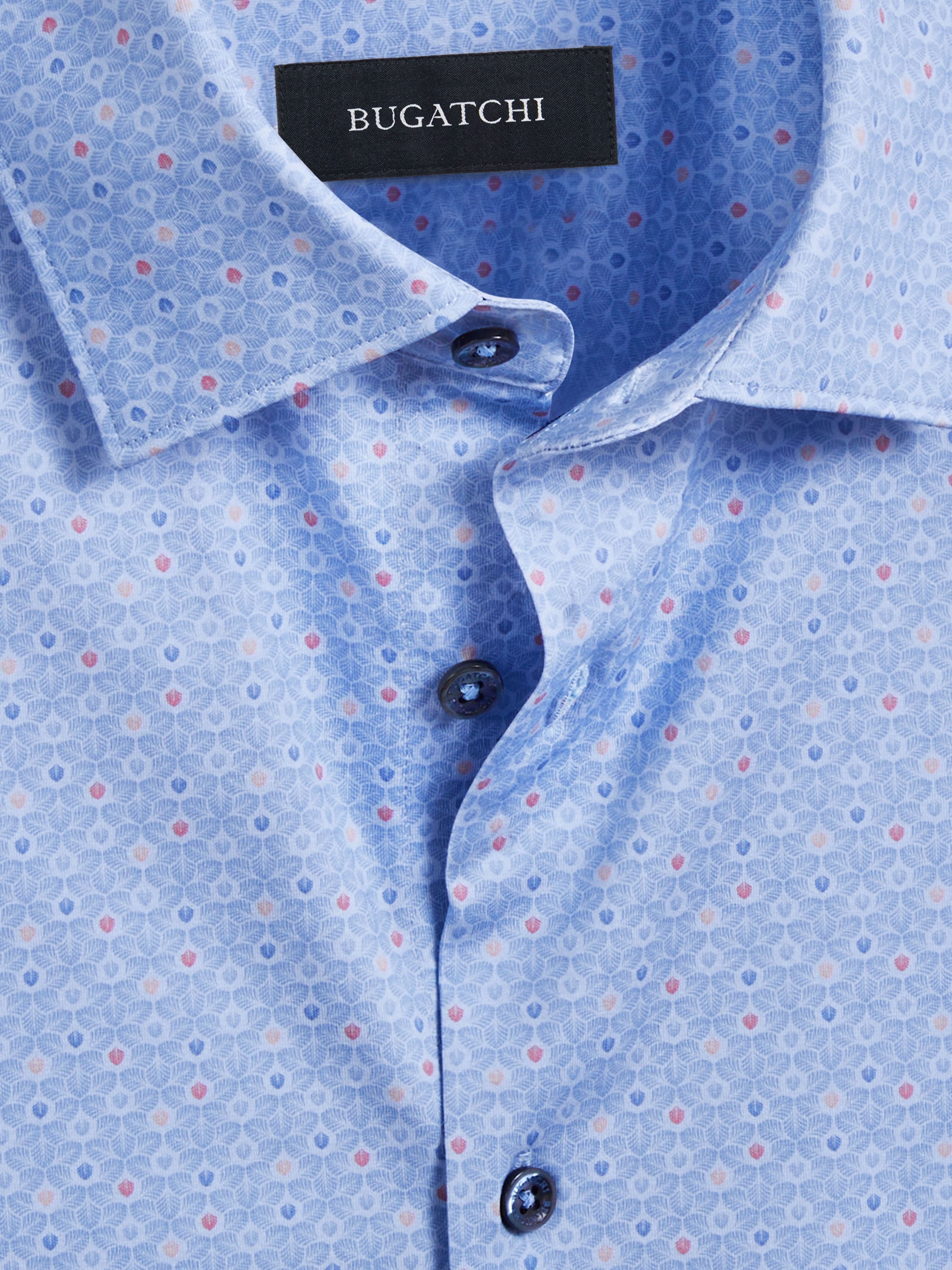 Bugatchi Ooohcotton Mile S/S Shirt