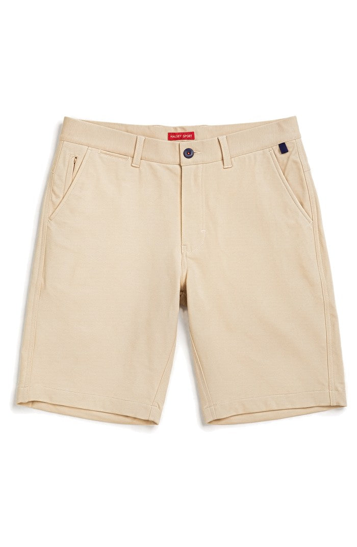 Halsey Breakwater Shorts, Stripe Desert Camel | Mondo Uomo Naples FL
