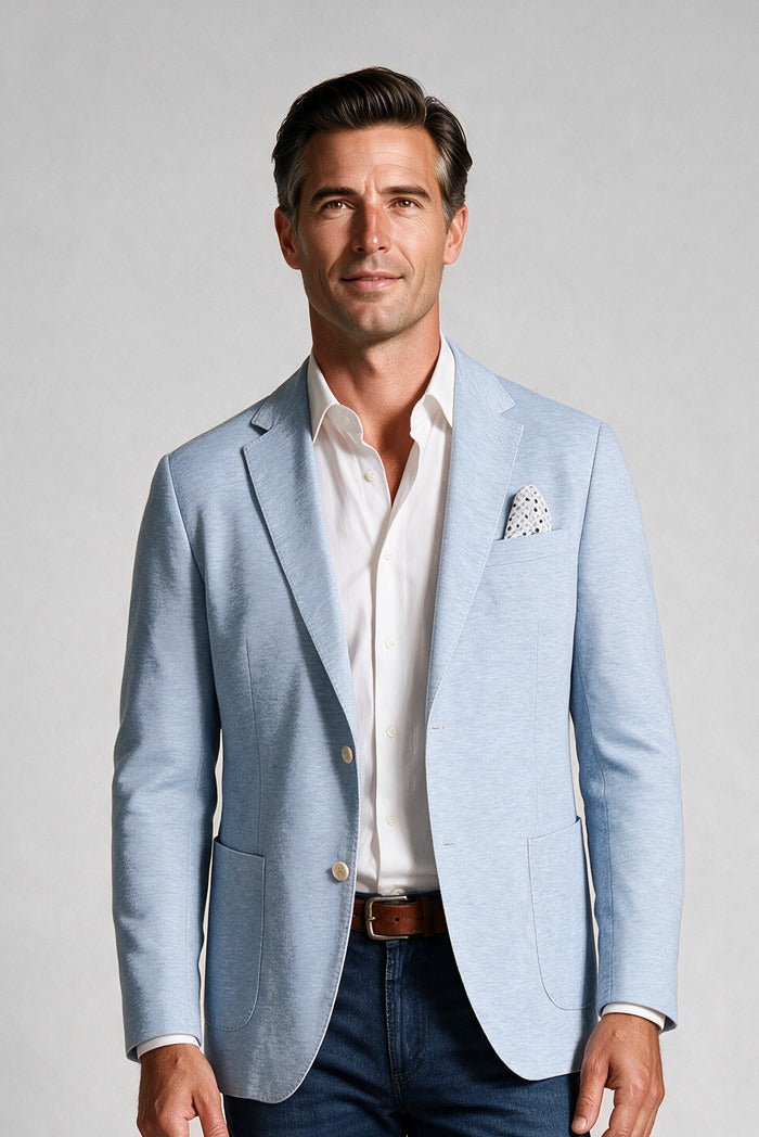 7 Downie Street Sport Coat, Lt Blue – view 2