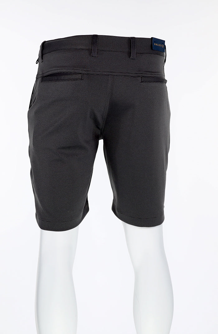 Halsey Breakwater Men’s Shorts in Black Stripe Moisture-Wicking Fabric – Mondo Uomo Fine Menswear