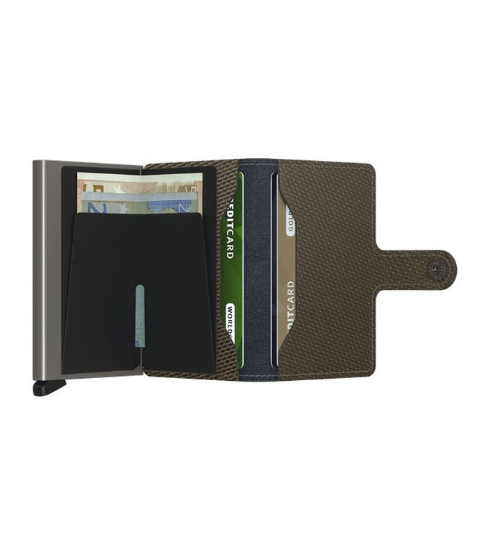 Secrid Miniwallet Carbon | Khaki – view 4
